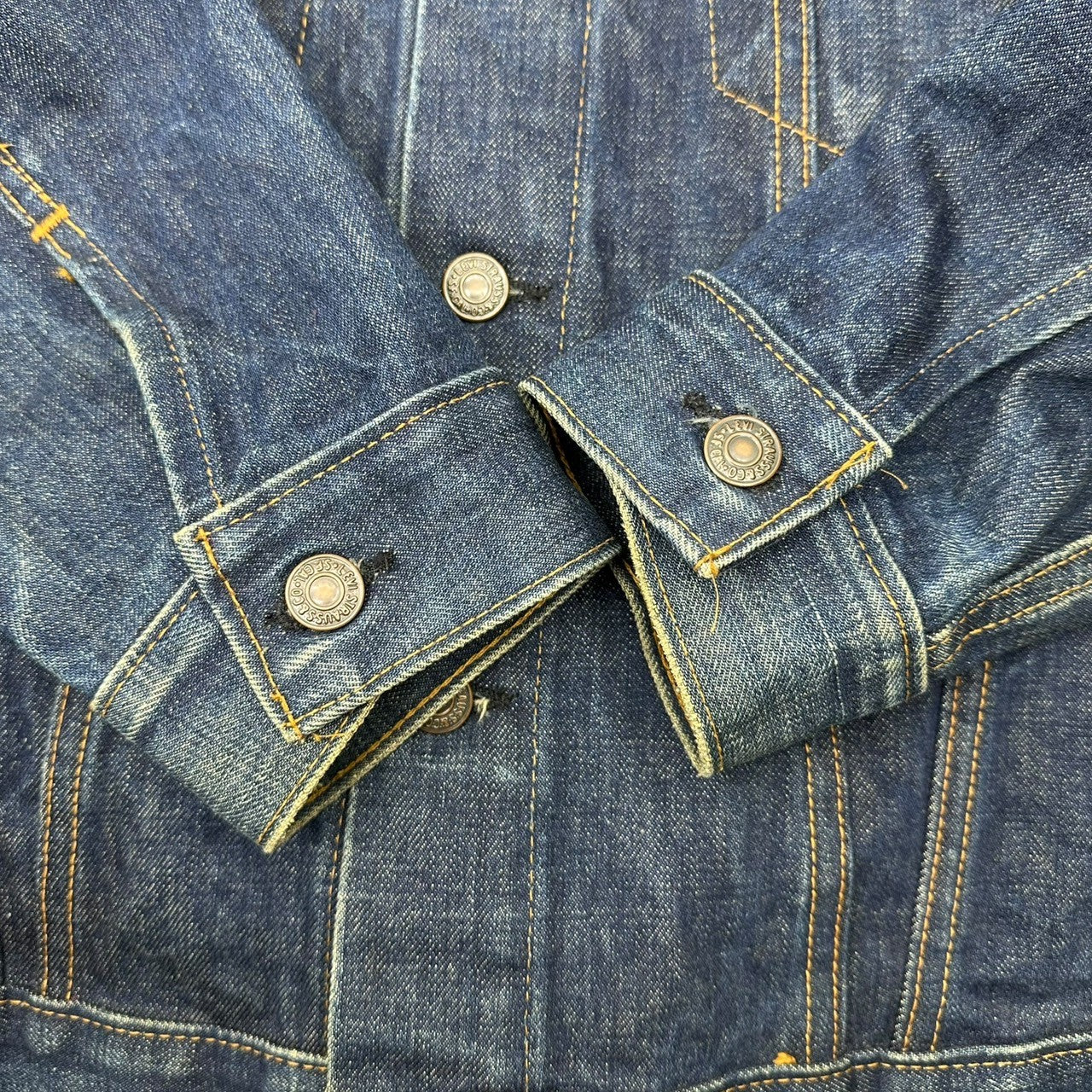 Levi's(リーバイス) 70's 4th 70505 Vintage Denim Trucker Jacket ヴィンテージ デニム トラッカー ジャケット 70505-0217 42(L程度) インディゴ スモールe 70年代 ヴィンテージ