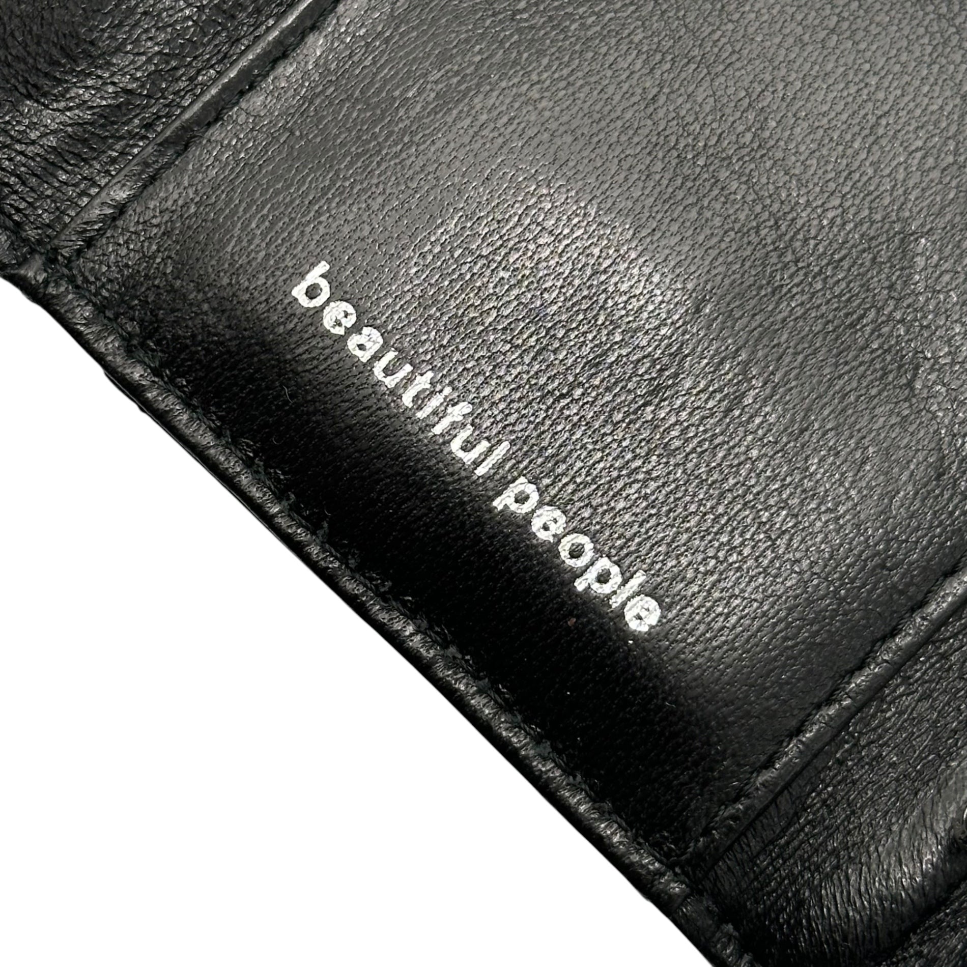 beautiful people(ビューティフルピープル) excerption riders key case ライダース キーケース 1616511904 FREE ブラック 参考定価24,200円(税込)