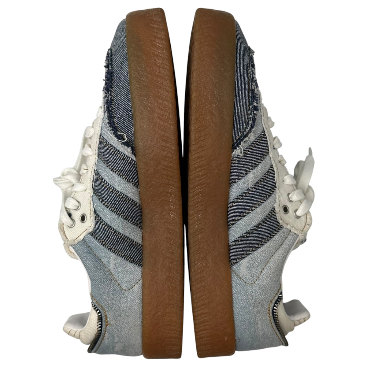 adidas(アディダス) Women's Sambae "Stacked Denim" atmos pink Exclusive ウィメンズ サンベイ スタックドデニム II0001 24.5cm ライトインディゴ スニーカー