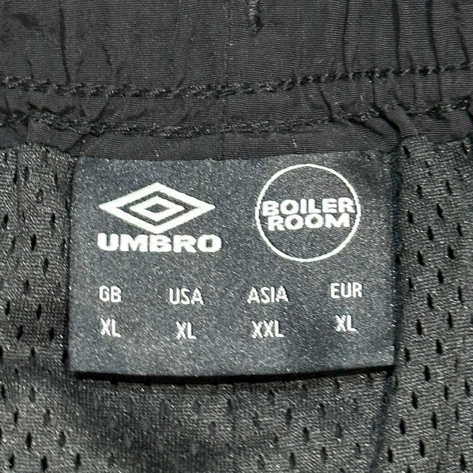 BOILER ROOM × UMBRO(ボイラールーム × アンブロ) Track Pants トラック パンツ XL ブラック