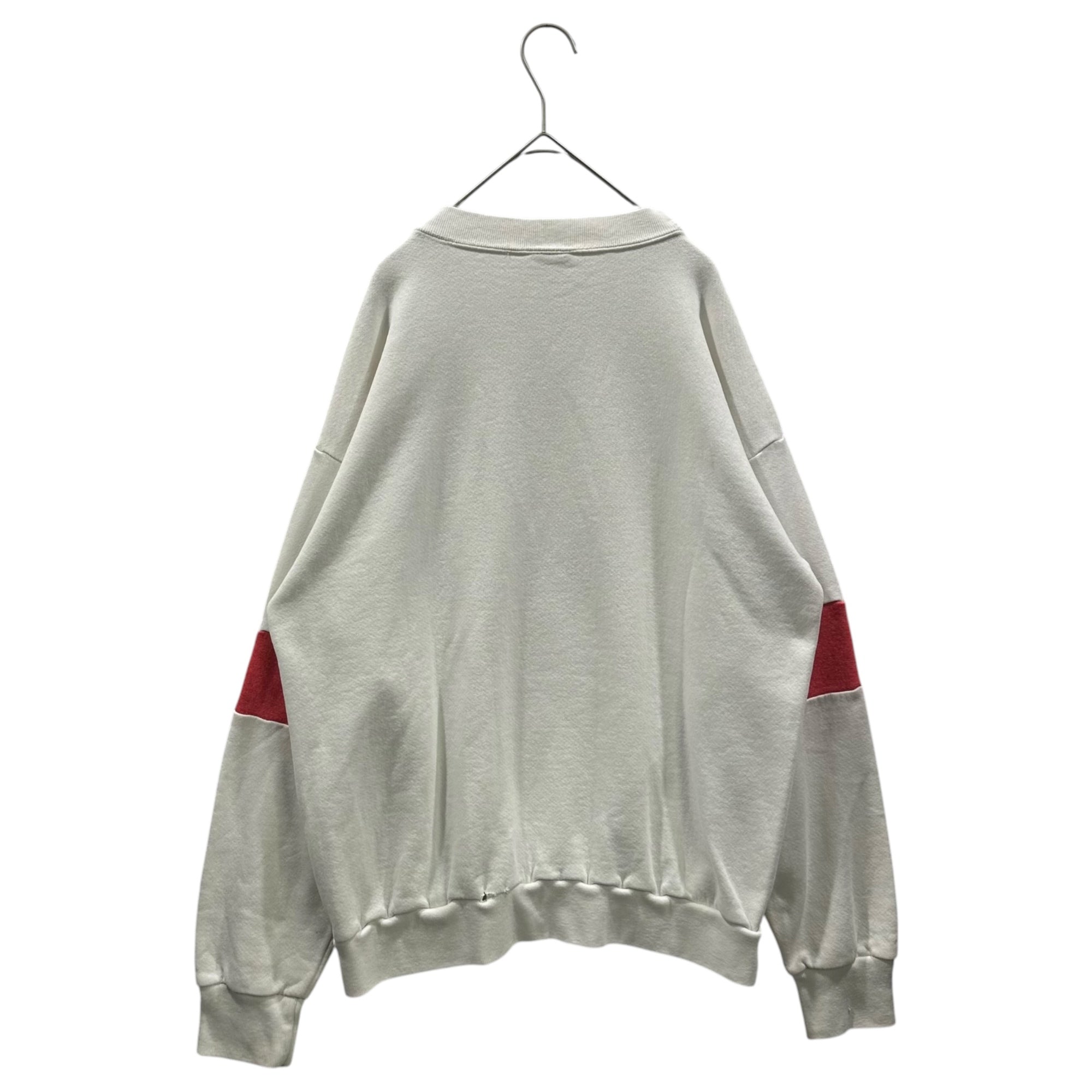 Disney(ディズニー) 1980's USA made Epcot Center Mickey Sweatshirt ミッキー スウェット XL ホワイト 80年代 ヴィンテージ