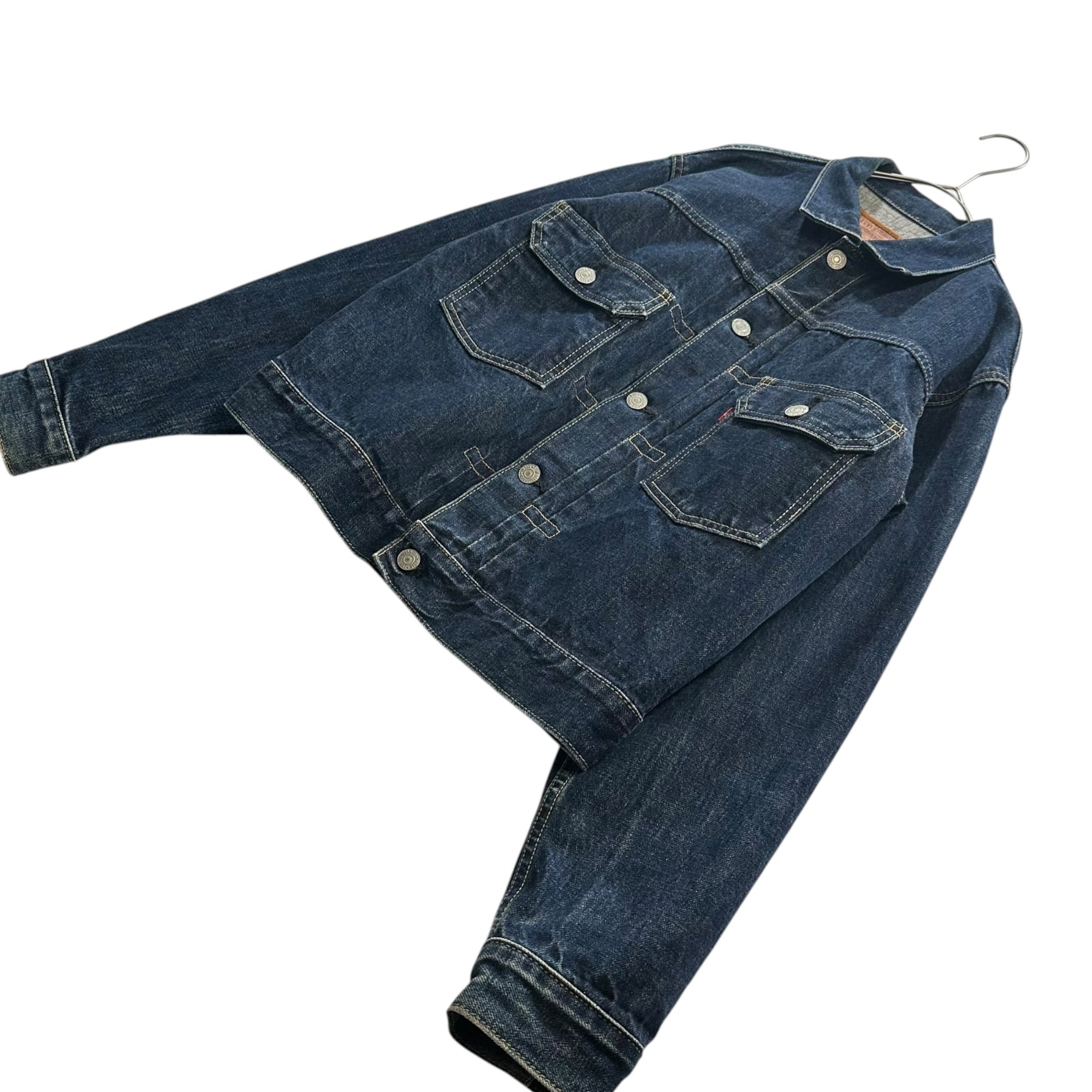 Levi's(リーバイス) 90's 71507XX 2nd Type Denim Tracker Jacket セカンド デニム トラッカー ジャケット 71507-XX 38 インディゴ 90年代 1998年2月製造 ヴィンテージ
