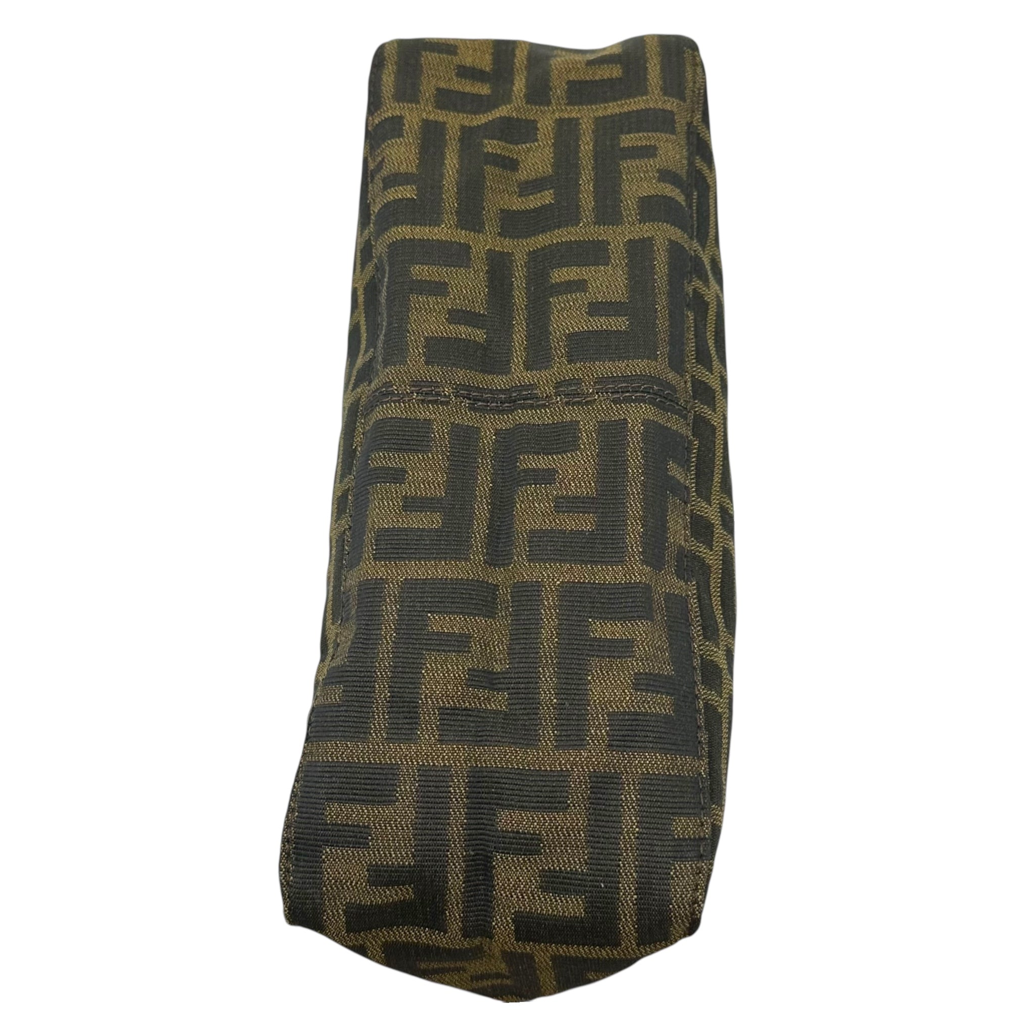FENDI(フェンディ) Old Zucca Pattern Accessory Pouch オールド ズッカ柄 アクセサリー ポーチ ブラウン ワン ショルダー バッグ 肩掛け