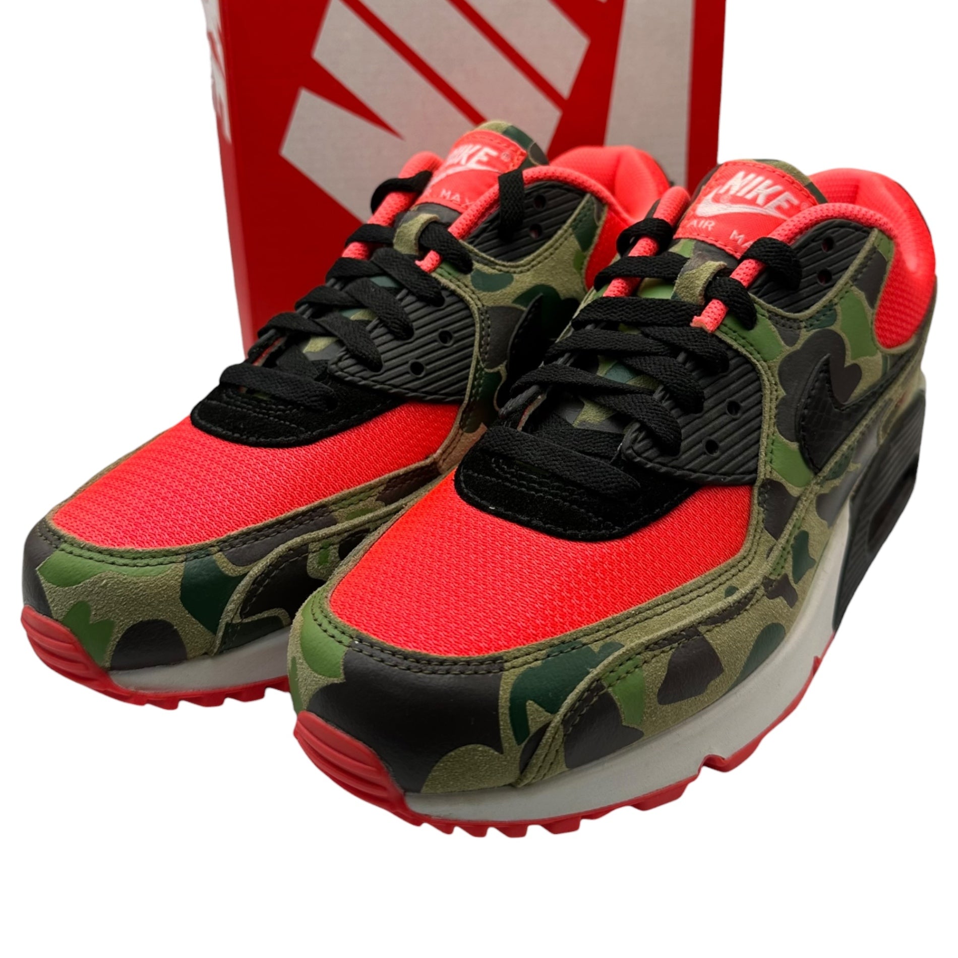 NIKE(ナイキ) AIR MAX 90 SP REVERSE DUCK CAMO エアマックス リバース ダック カモ スニーカー CW6024-600 26cm グリーン×ピンク