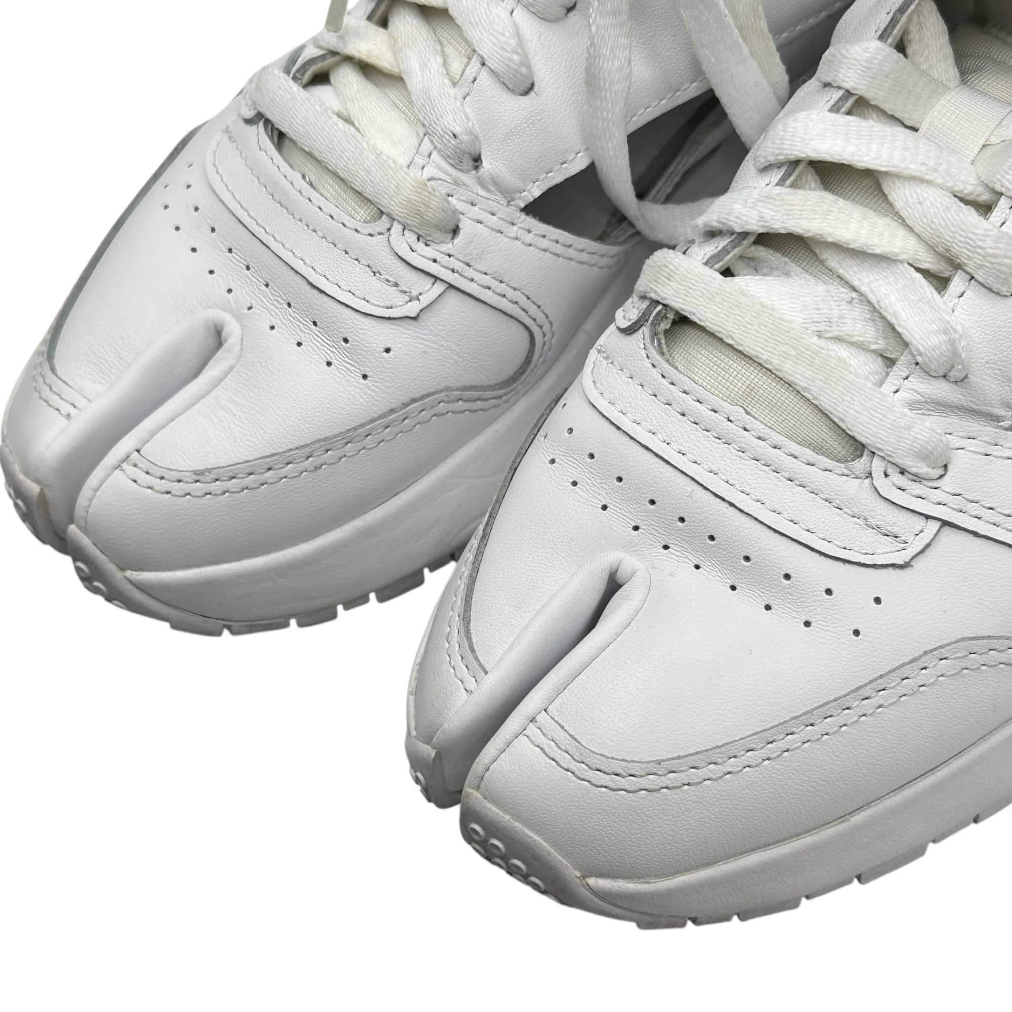 MAISON MARGIELA×Reebok(メゾンマルジェラ×リーボック) 21SS PROJECT 0 CL GL TABI 足袋 アンクル スニーカー GX5040 24cm ホワイト タビ ハイカット