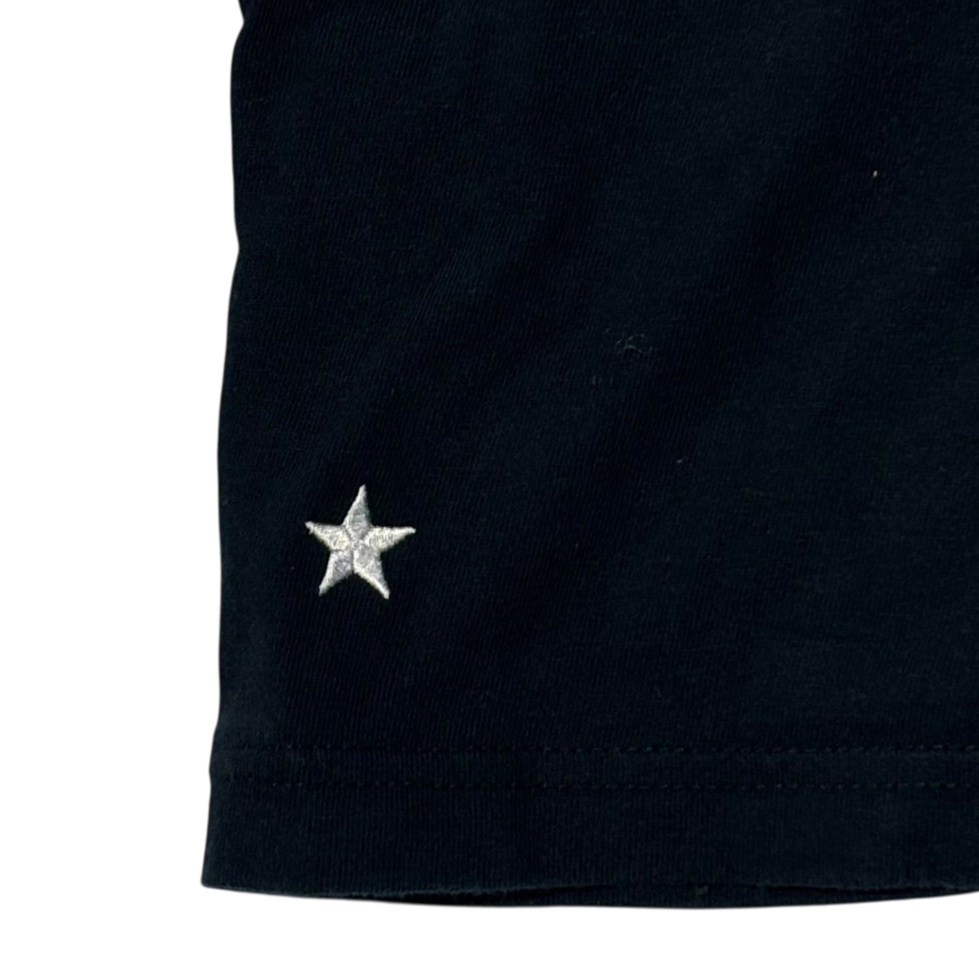 M&M(エム&エム) 00's Pocket Logo Print T-Shirt ポケット ロゴ プリント Ｔシャツ M ブラック