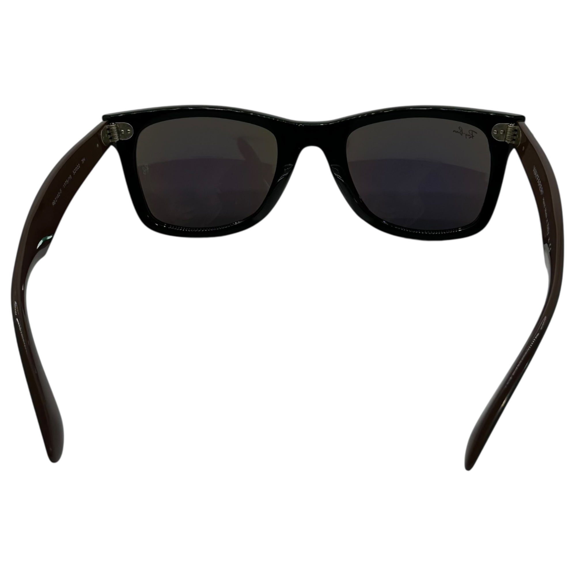 Ray-Ban(レイバン) ORIGINAL WAYFARER CLASSIC ウェイファーラー サングラス RB2140-F 52□22 ブラック×グリーン イタリア製 ボストン ミラーレンズ