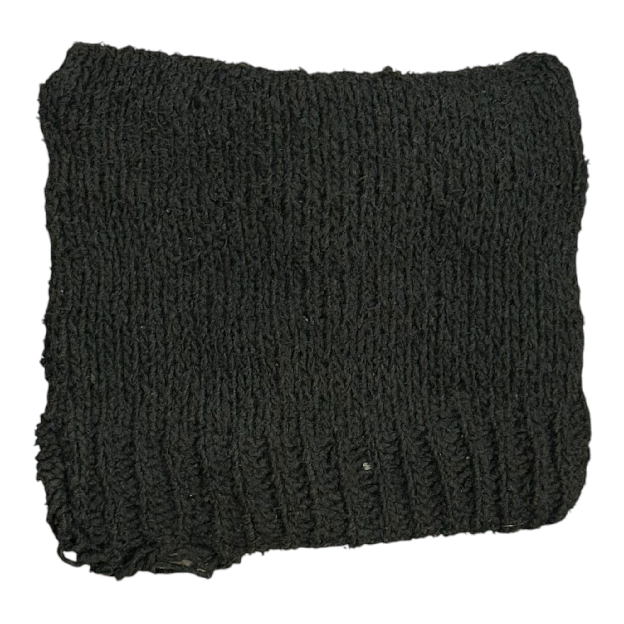 NUMBER (N)INE(ナンバーナイン) 2003SS ‘‘TOUCH ME I'M SICK‘‘ Grunge Knit Shoulder Bag グランジ ニット ショルダーバッグ カート期 ブラック 00's Archive アーカイブ