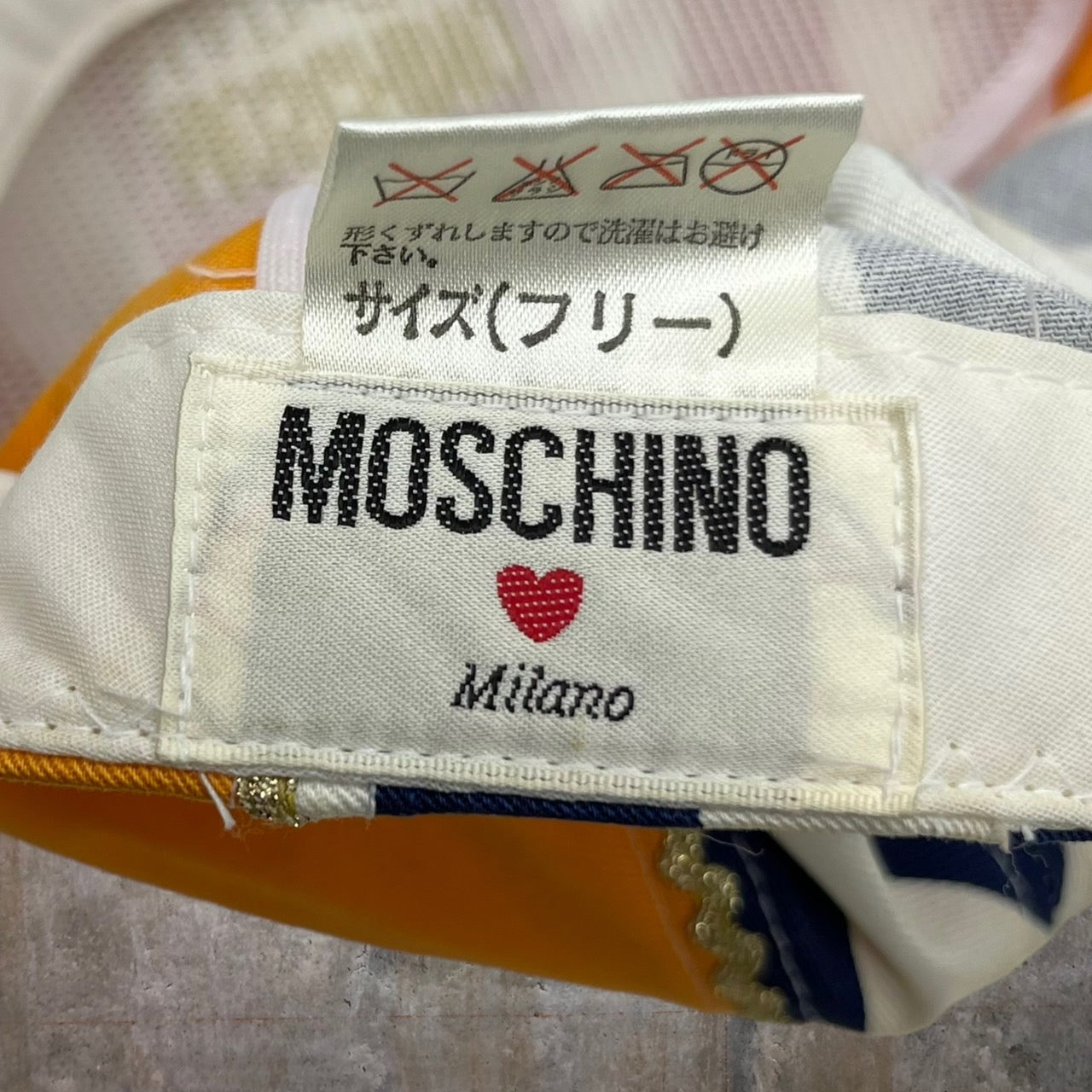 MOSCHINO(モスキーノ) 90's MAD CAP/キャップ/帽子 ミックス