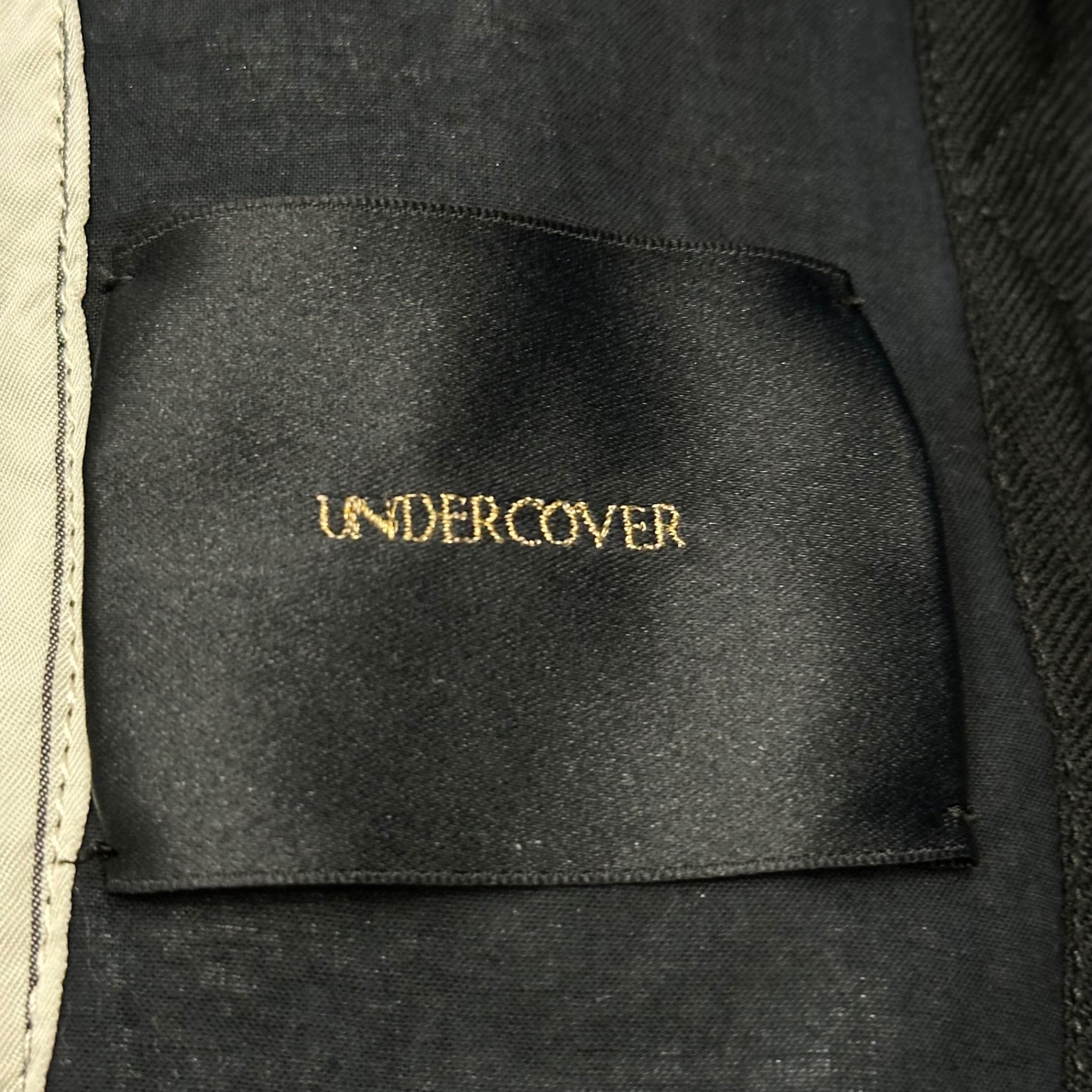 UNDERCOVER(アンダーカバー) 17SS R/CM Reverse felting MA-1 Jacket  レーヨン コットン ミックス 裏縮絨 ボンバー ジャケット UCS4201-1 1(XS~S程度) ブラック(フェード感有) インサイドアウト着用可能