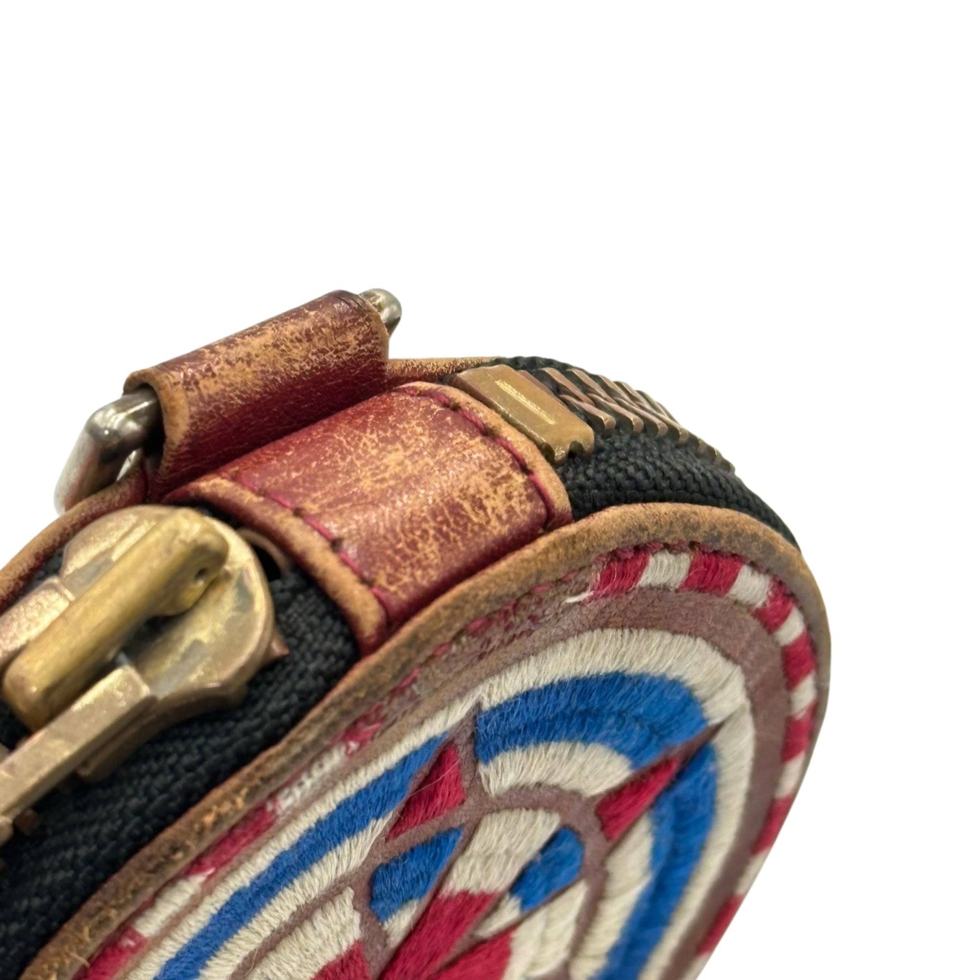 blackmeans(ブラックミーンズ) Coin case 初期 コインケース レッド×ブルー×ホワイト