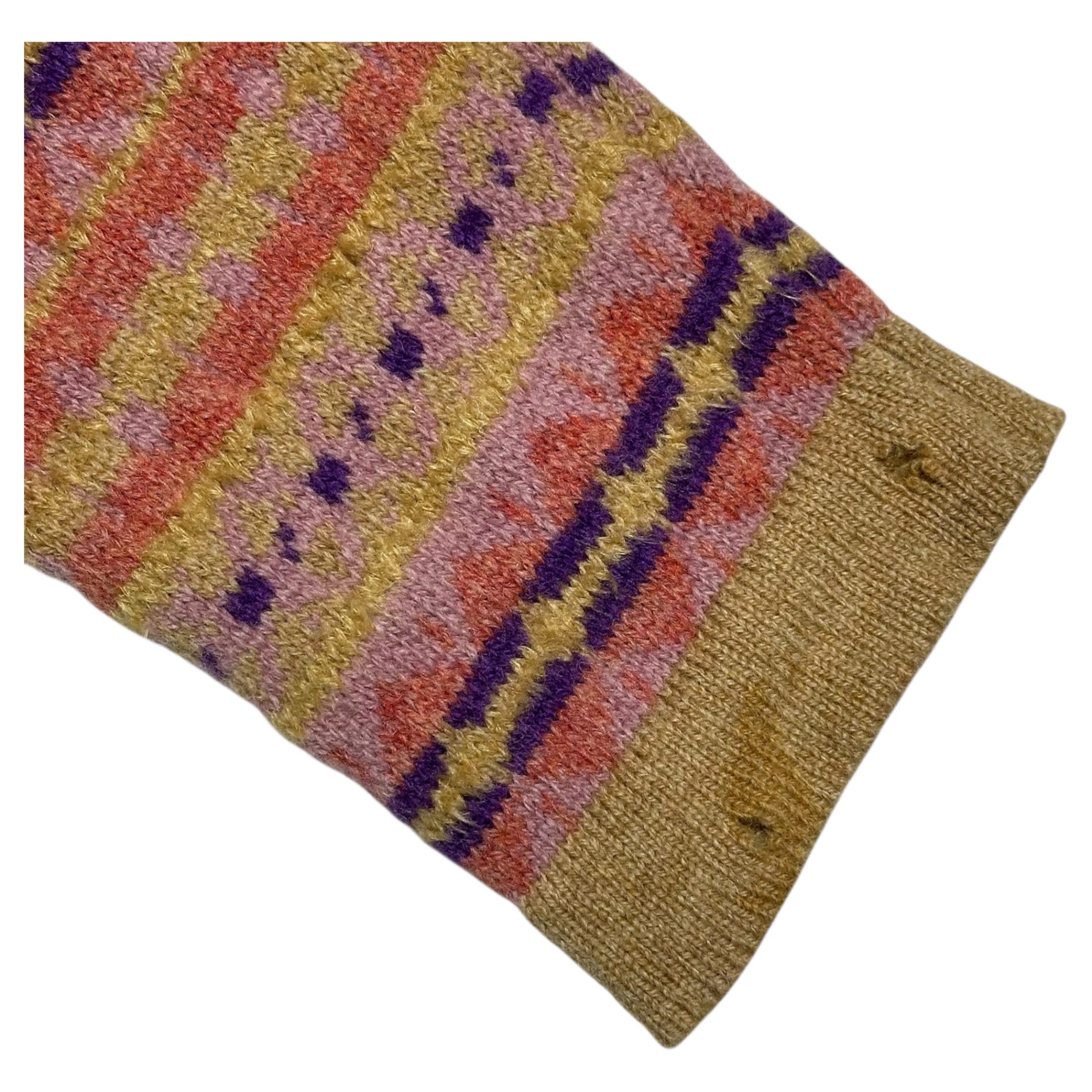 DRIES VAN NOTEN(ドリスヴァンノッテン) 90's Mohair Wool Ethnic