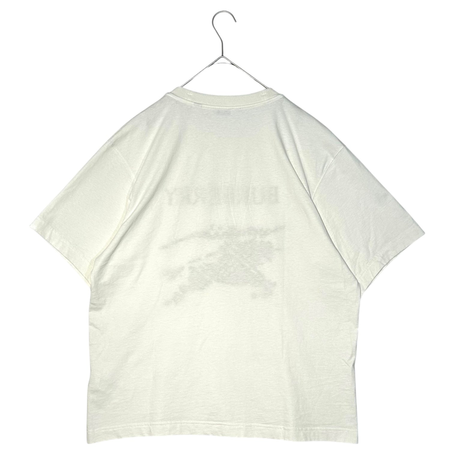 BURBERRY(バーバリー) Cross Stitch EKD Cotton T-Shirt クロス ステッチ EKD コットン Tシャツ XL ホワイト