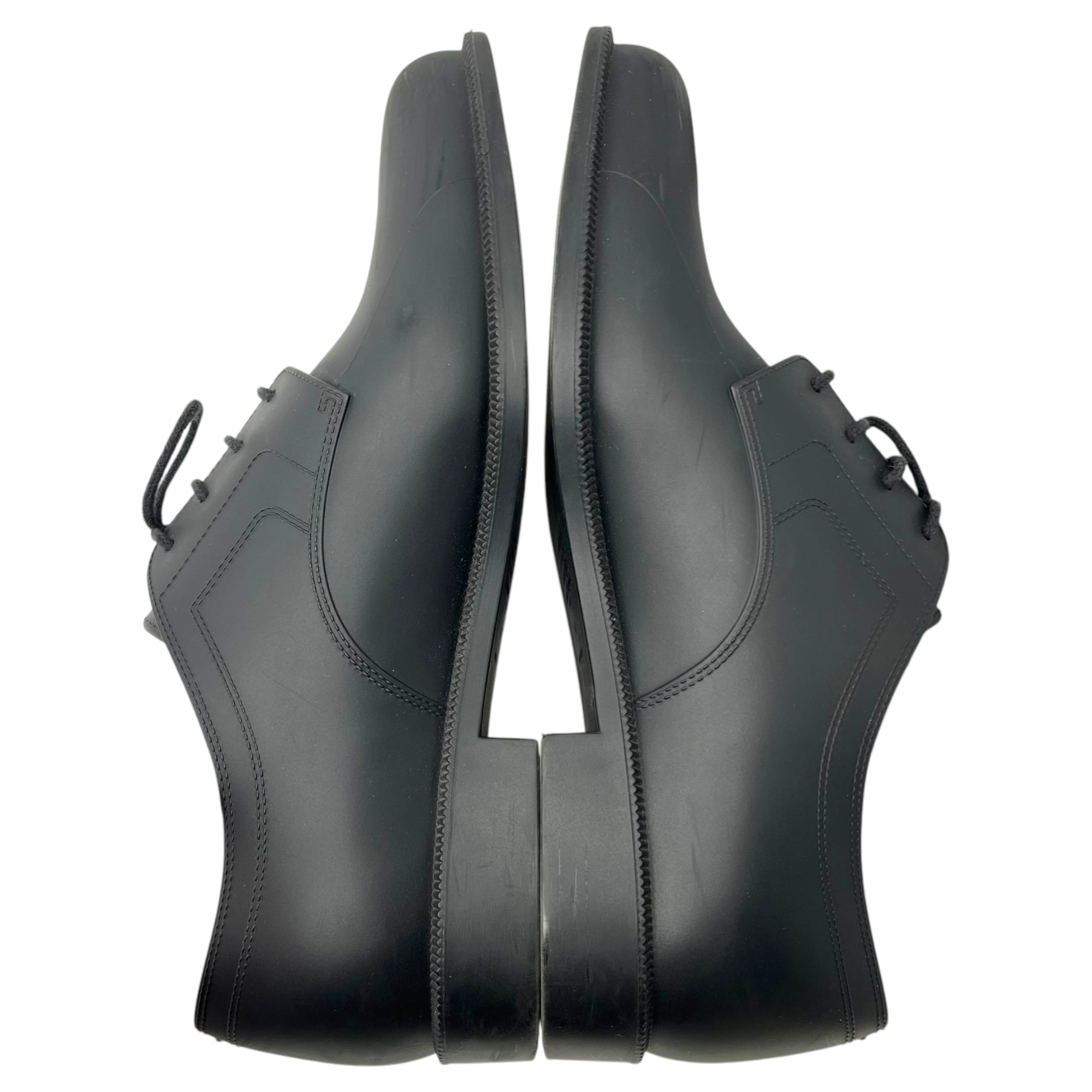 MAISON MARGIELA(メゾンマルジェラ) TABI Rubber dress shoes 足袋 ラバー ドレス シューズ S58WQ0125 40(26cm程度) ブラック ローカット タビ