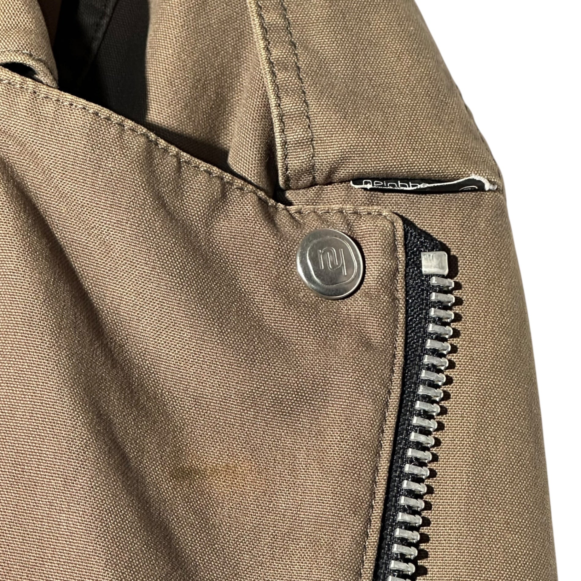 NEIGHBORHOOD(ネイバーフッド) 02SS Archive Cotton Rider Jacket アーカイブ コットン ライダース ジャケット S カーキ