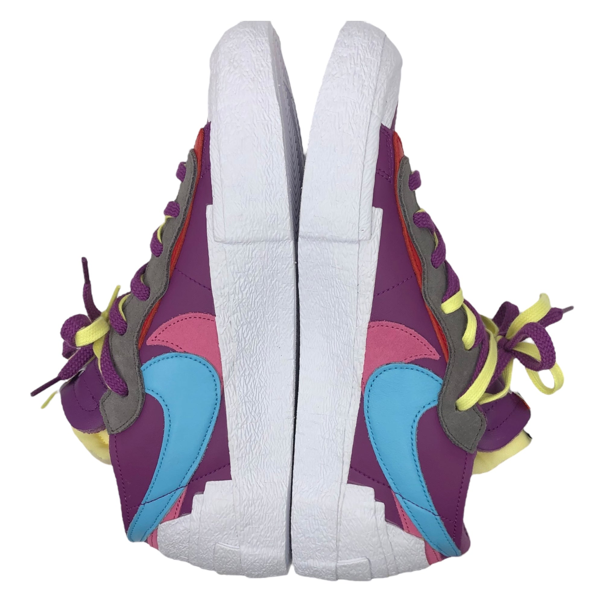 NIKE×SACAI×KAWS(ナイキ×サカイ×カウズ) BLAZER LOW "Purple Dusk" ブレザー ロー DM7901-500 27.5cm パープル×スカイブルー 箱付