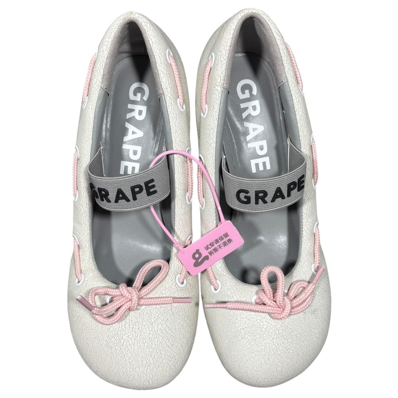 GRAPE(グレープ) PLATFORM PUMPS プラットフォーム パンプス 38(24.0cm) ライトグレー
