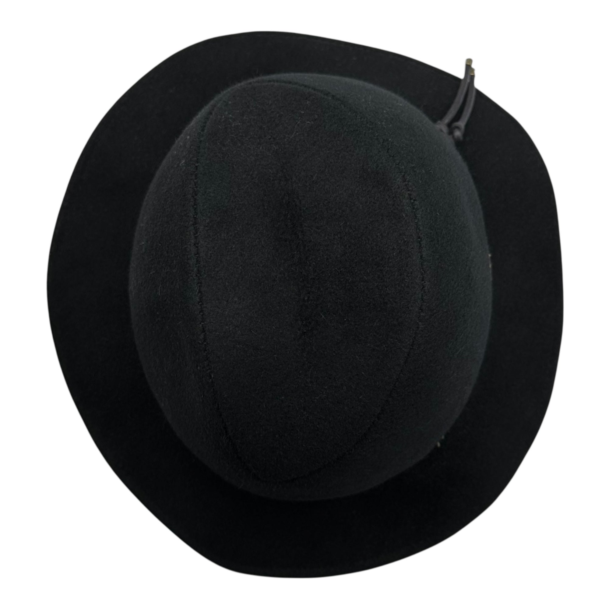 WABISABISM(ワビサビズム) COLON HAT medium brim コロン ハット ミディアム ブリム ブラック 参考定価56,980円(税込) 折り畳み可能