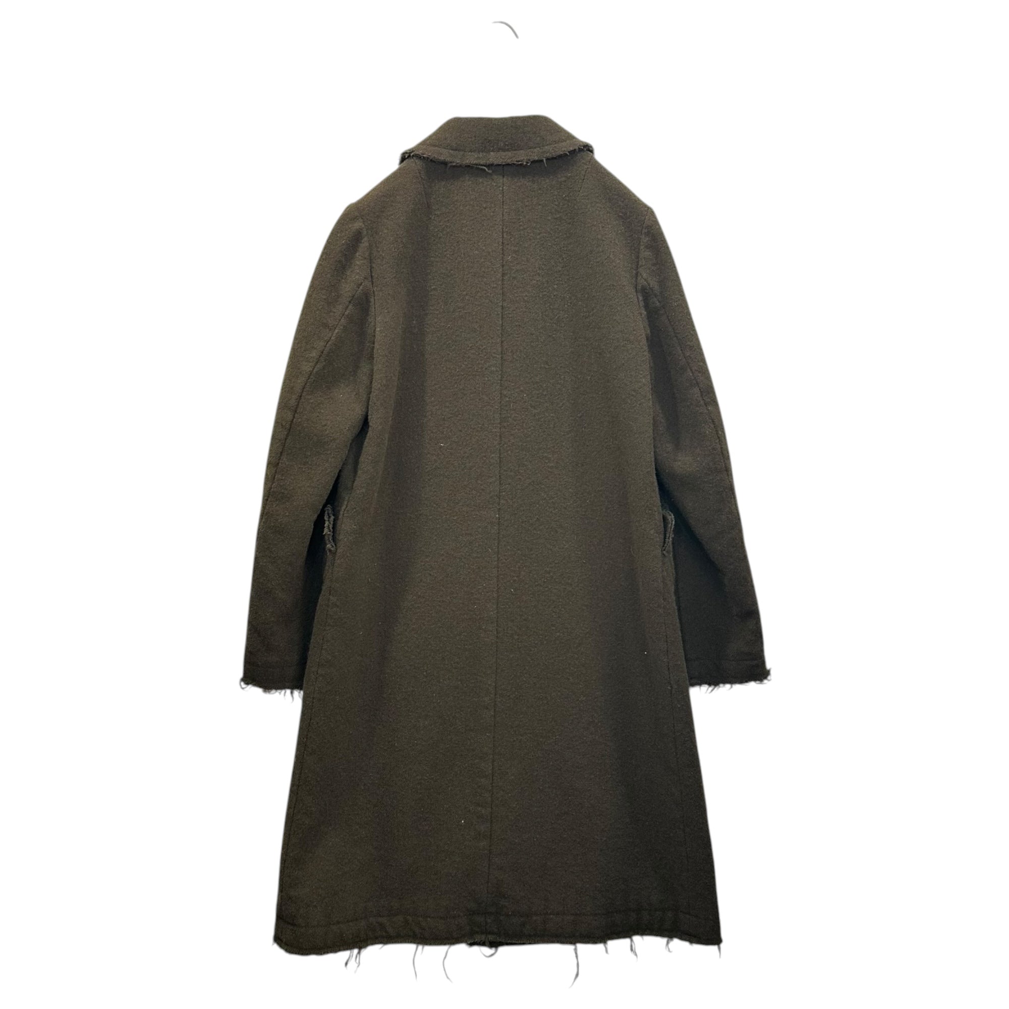 A18704 トリココムデギャルソン 03AW 縮絨アシメニットベスト 黒 A18704 トリココムデギャルソン 03AW 縮絨アシメニットベスト 黒