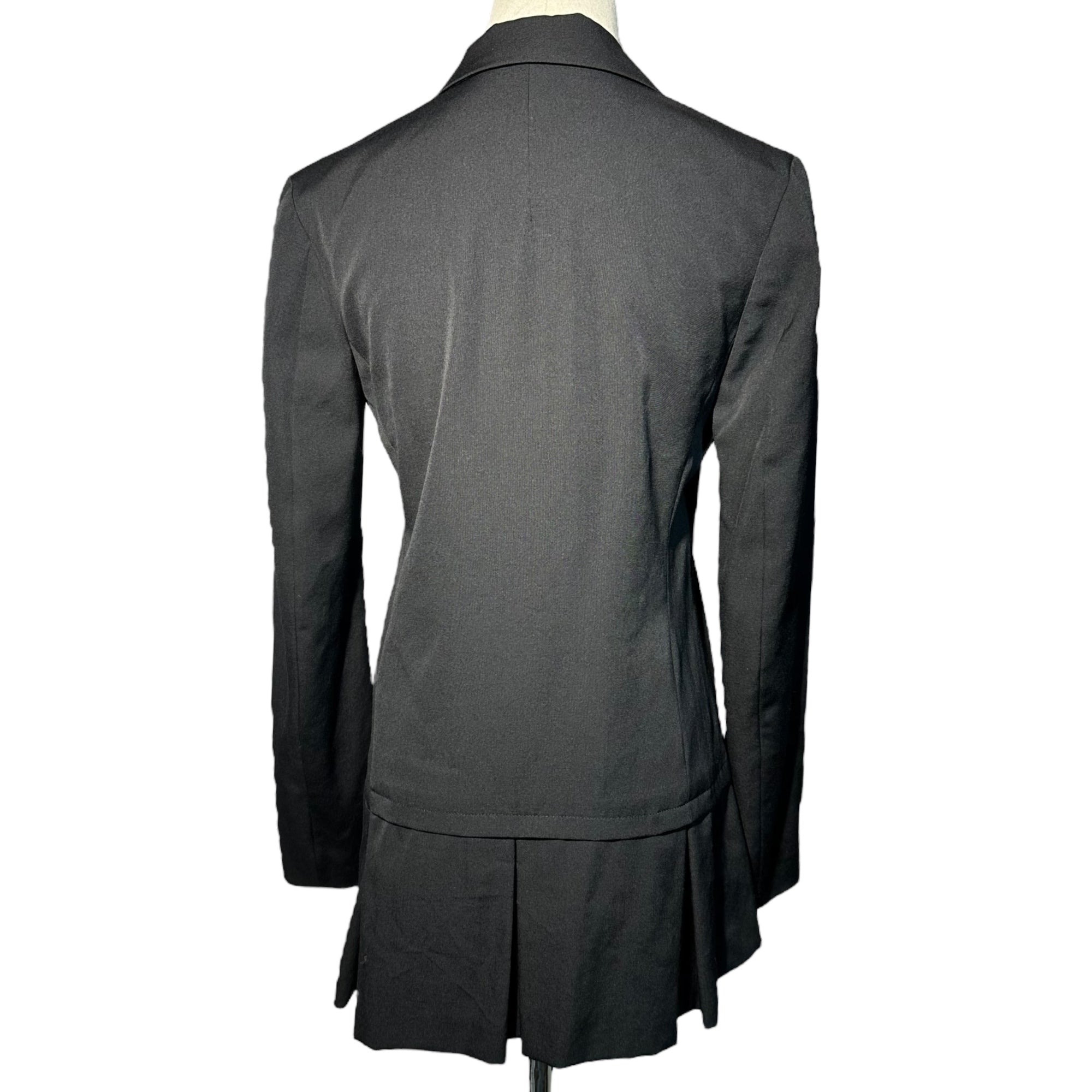 Y's(ワイズ) 3B Asymmetrical front tailored jacket 3ボタン フロント アシンメトリー デザイン テーラード ジャケット YF-J09-100 1(S) ブラック