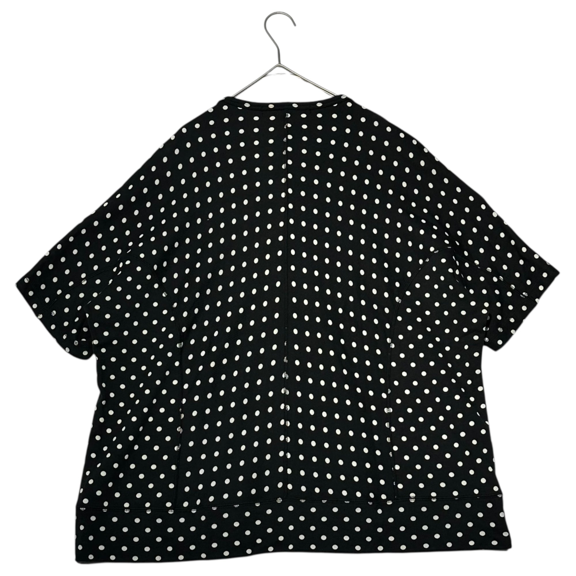 COMME des GARCONS JUNYA WATANABE(コムデギャルソンジュンヤワタナベ) 13SS Dot Wide S/S Knit Top ドット ワイド 半袖 カットソー JK-T036 M ネイビー×ホワイト AD2012