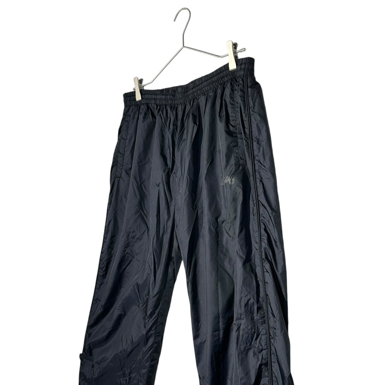 STUSSY(ステューシー) 00's Side seam nylon track pants サイド シーム ナイロン トラック パンツ L ネイビー