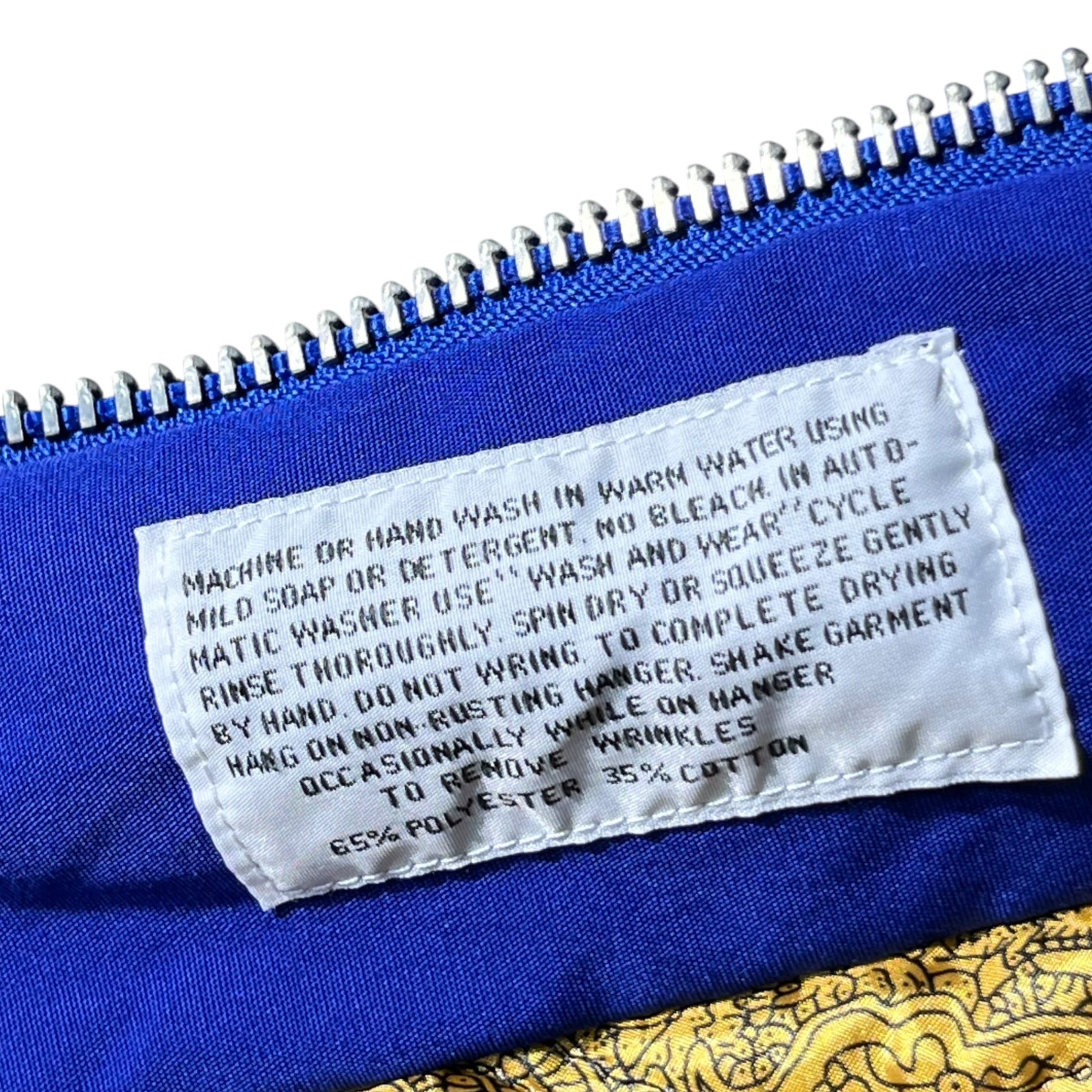 derby of san francisco(ダービー オブ サンフランシスコ) Classic Derby Jacket Style300  クラシック ダービー ジャケット スタイル300 Ｍ ブルー×ゴールド