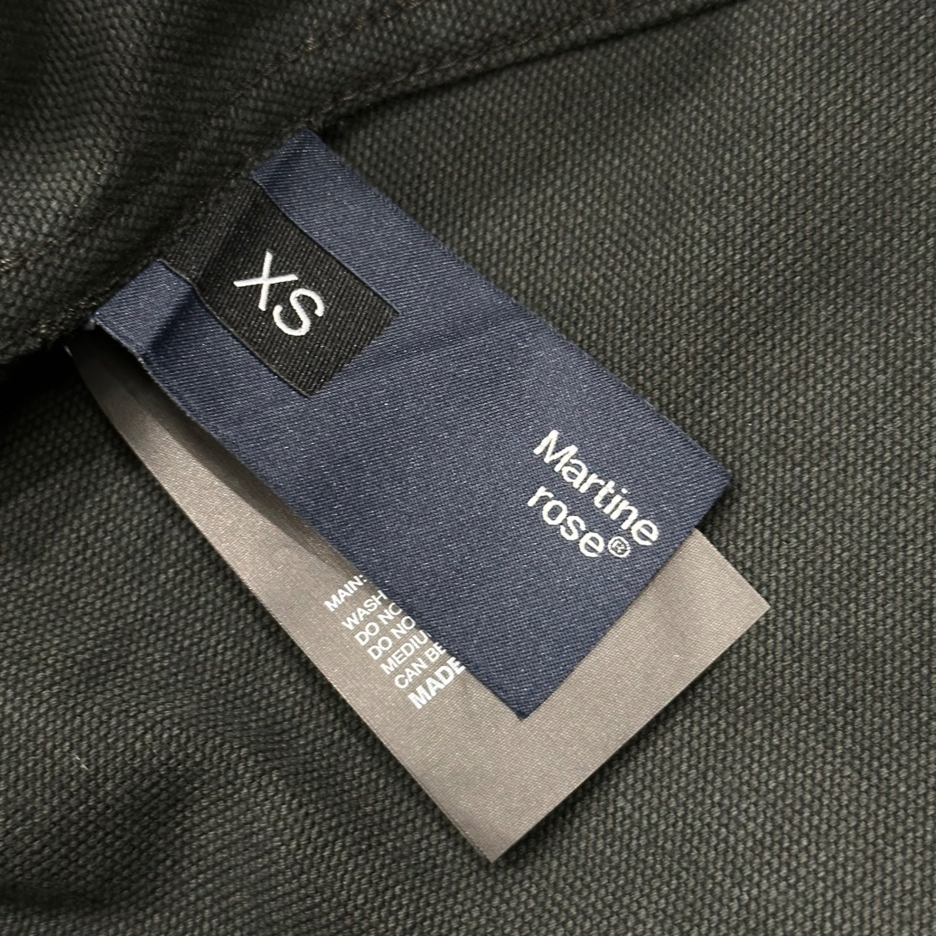 MARTIN ROSE(マーティンローズ) 24AW BUMBAG SHIRT ブンバグ シャツ 484WP22414 XS ダークグリーン