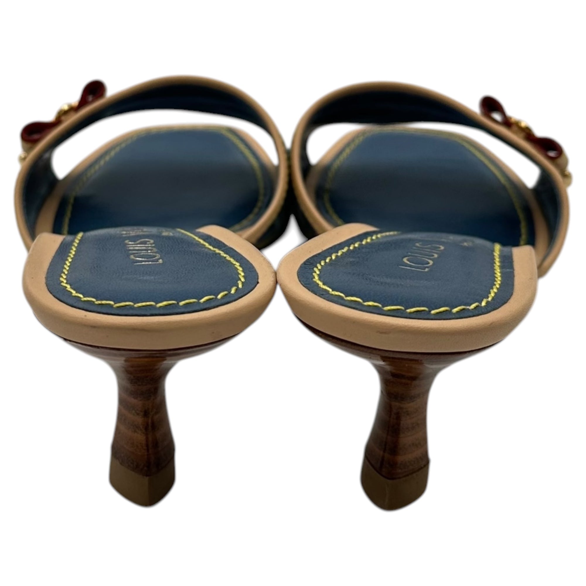 LOUIS VUITTON(ルイヴィトン) Monogram Denim Ribbon Mules モノグラム