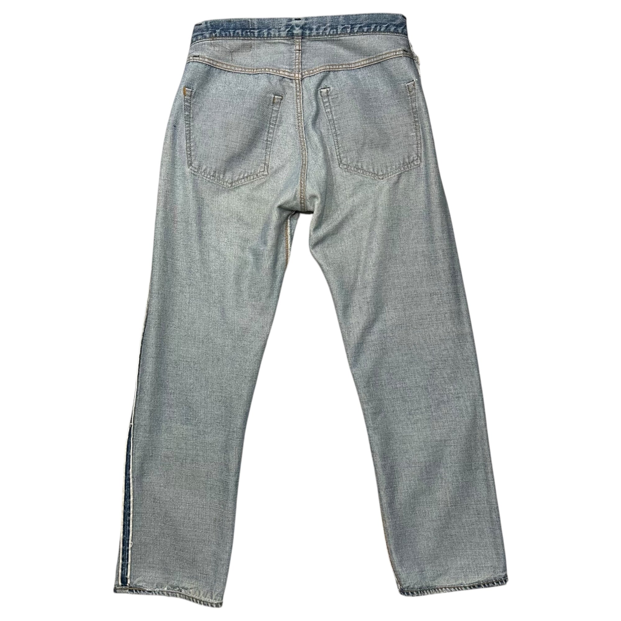 Levi's(リーバイス) 1973～1976's 501 Early 66 Model Vintage Denim Pants 66前期 ヴィンテージ デニム パンツ 実寸約W32 ライトインディゴ 70's 70年代 赤耳 ボタン裏6 66シングル