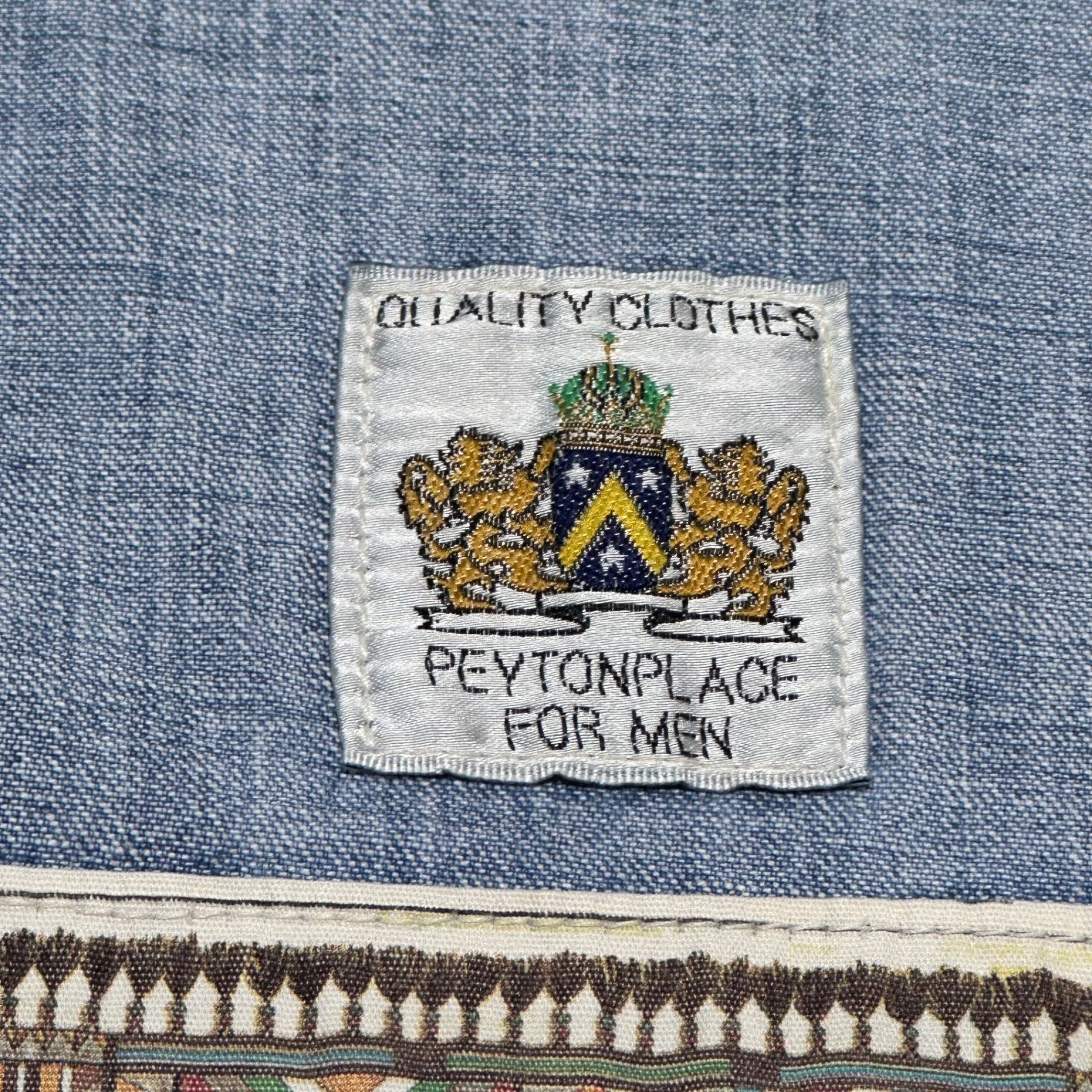 PEYTON PLACE FOR MEN(ペイトンプレイスフォーメン) OLD DENIM JACKET オールド デニム ジャケット ライトインディゴ