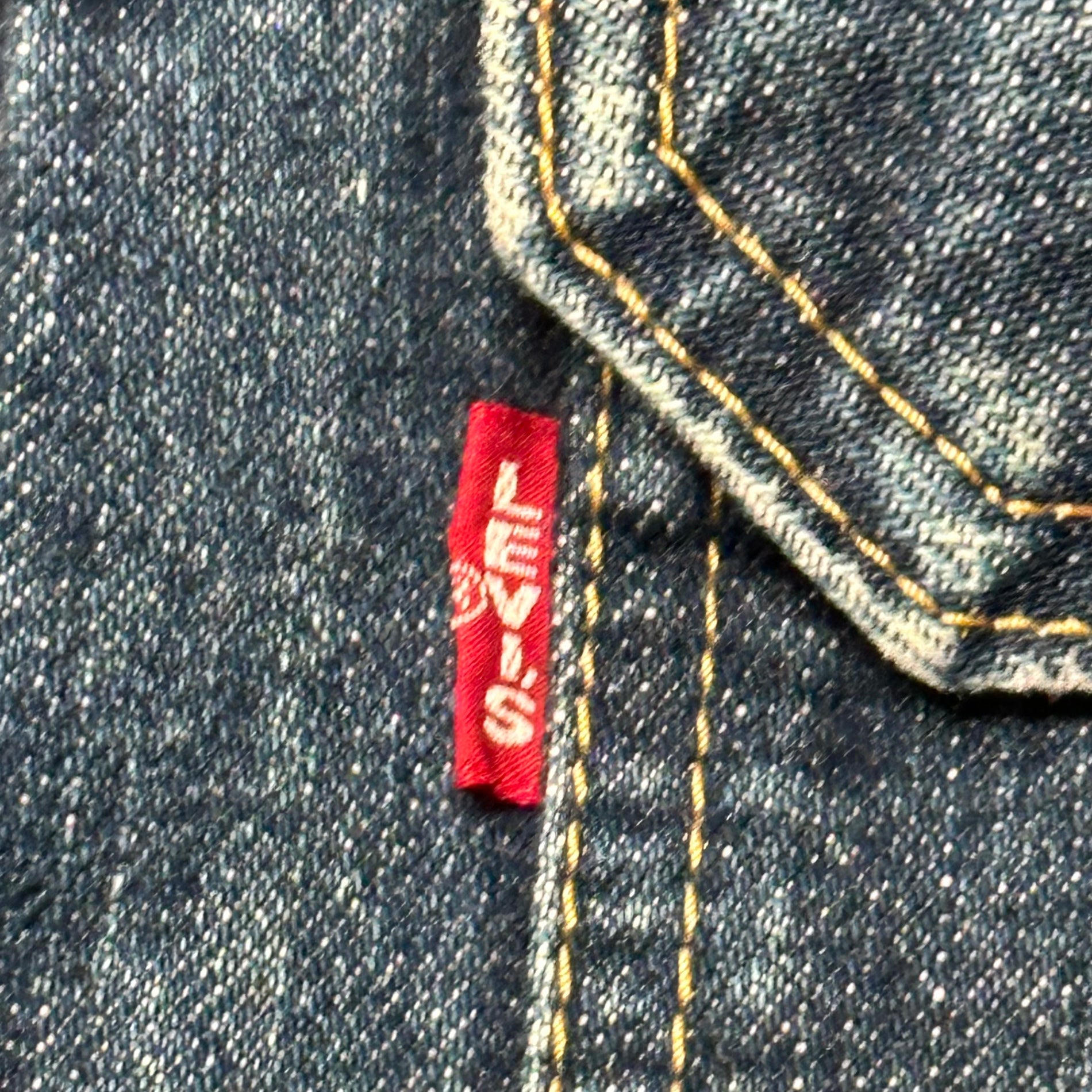 Levi's(リーバイス) 90's 71507 Reissue 2nd Denim Jacket 90年代 復刻 セカンド デニム ジャケット 40 インディゴ ボタン裏「J02」