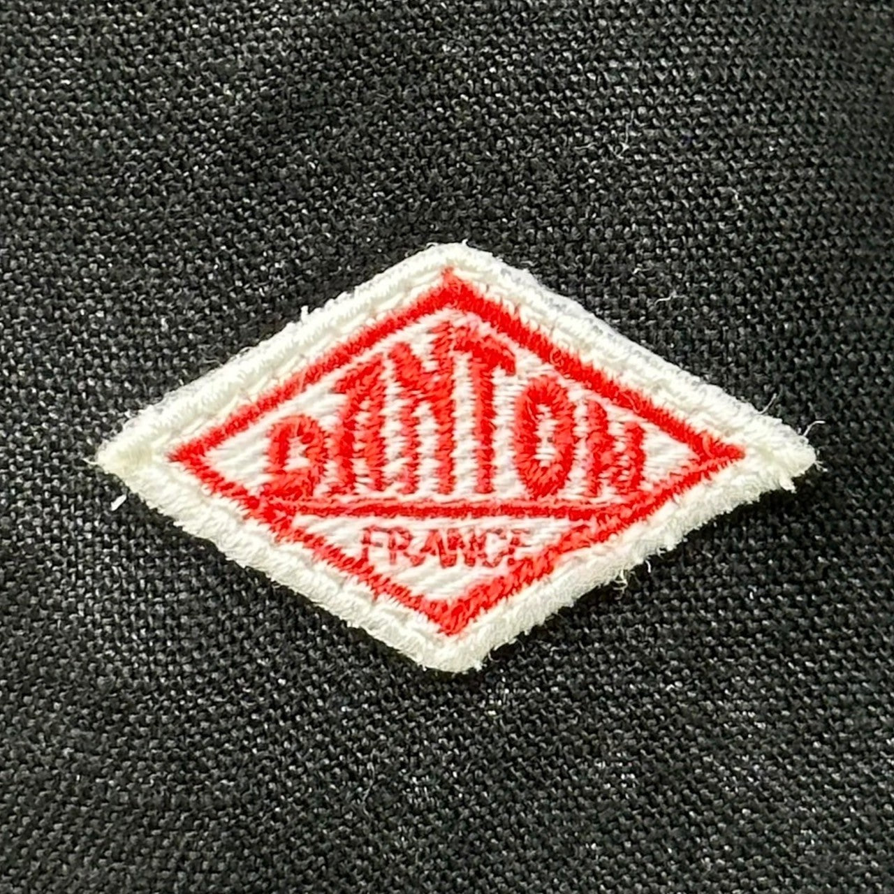 DANTON(ダントン) Broadcloth V-Neck Shirt Cardigan ブロードクロス Vネック シャツカーディガン DT-A0125 38(L) ブラック