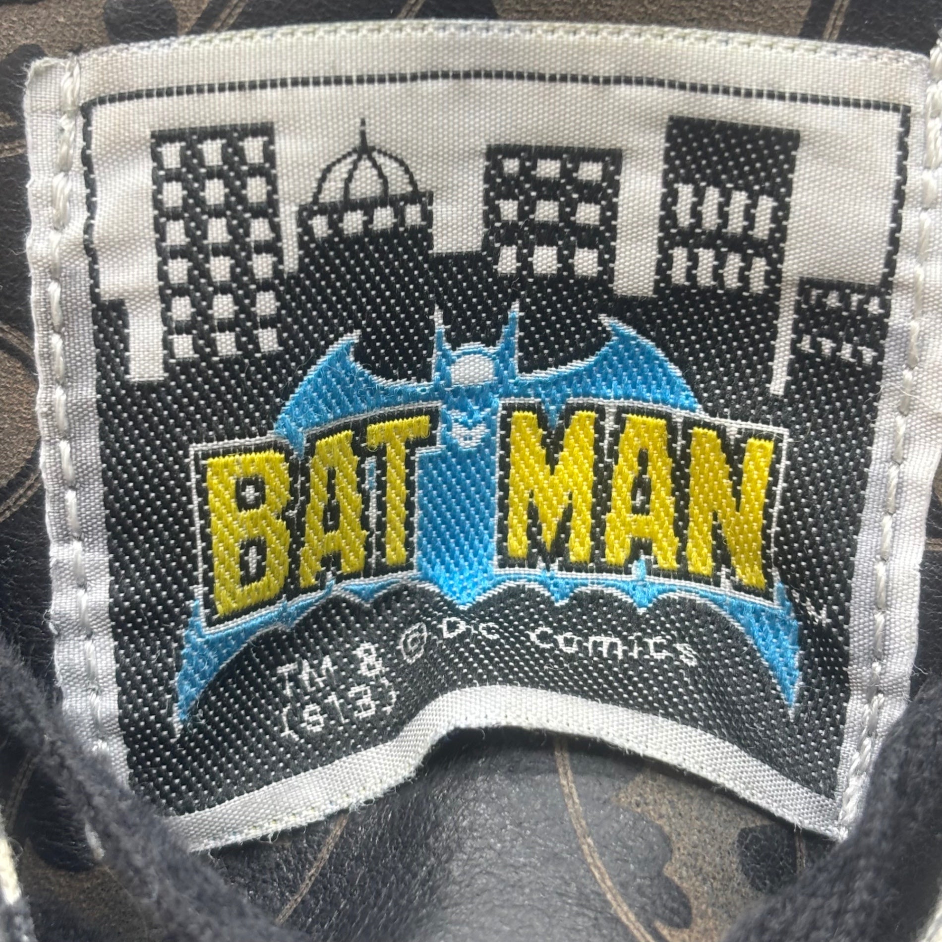 CONVERSE×DC Comics(コンバース×ディーシーコミック) LEATHER ALL STAR BM HI レザー オール スター バッドマン 29cm ブラック コラボ ハイカット スニーカー