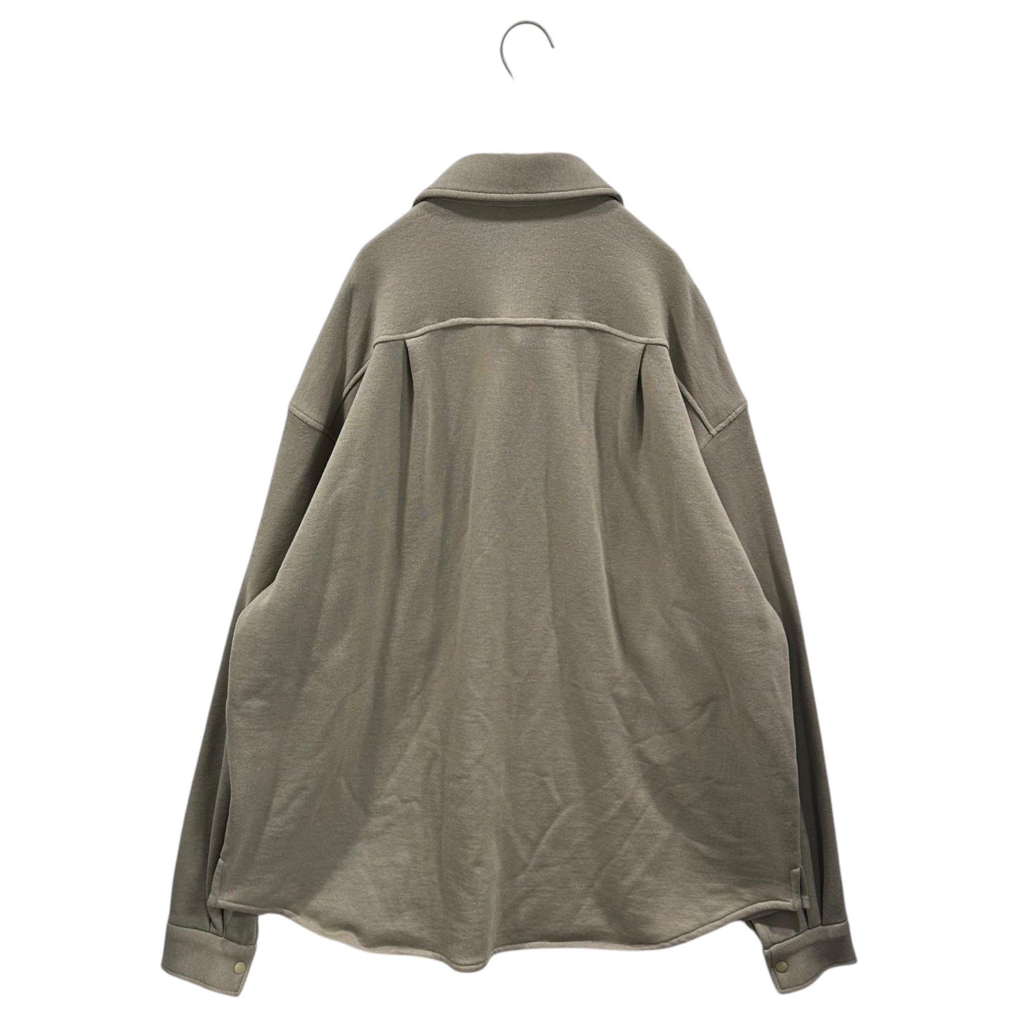 HEALTH(ヘルス) Snap button EASY SHIRTS #1 スナップボタン イージー シャツ HC25-SAL201 M ベージュ 参考定価28,600円(税込)
