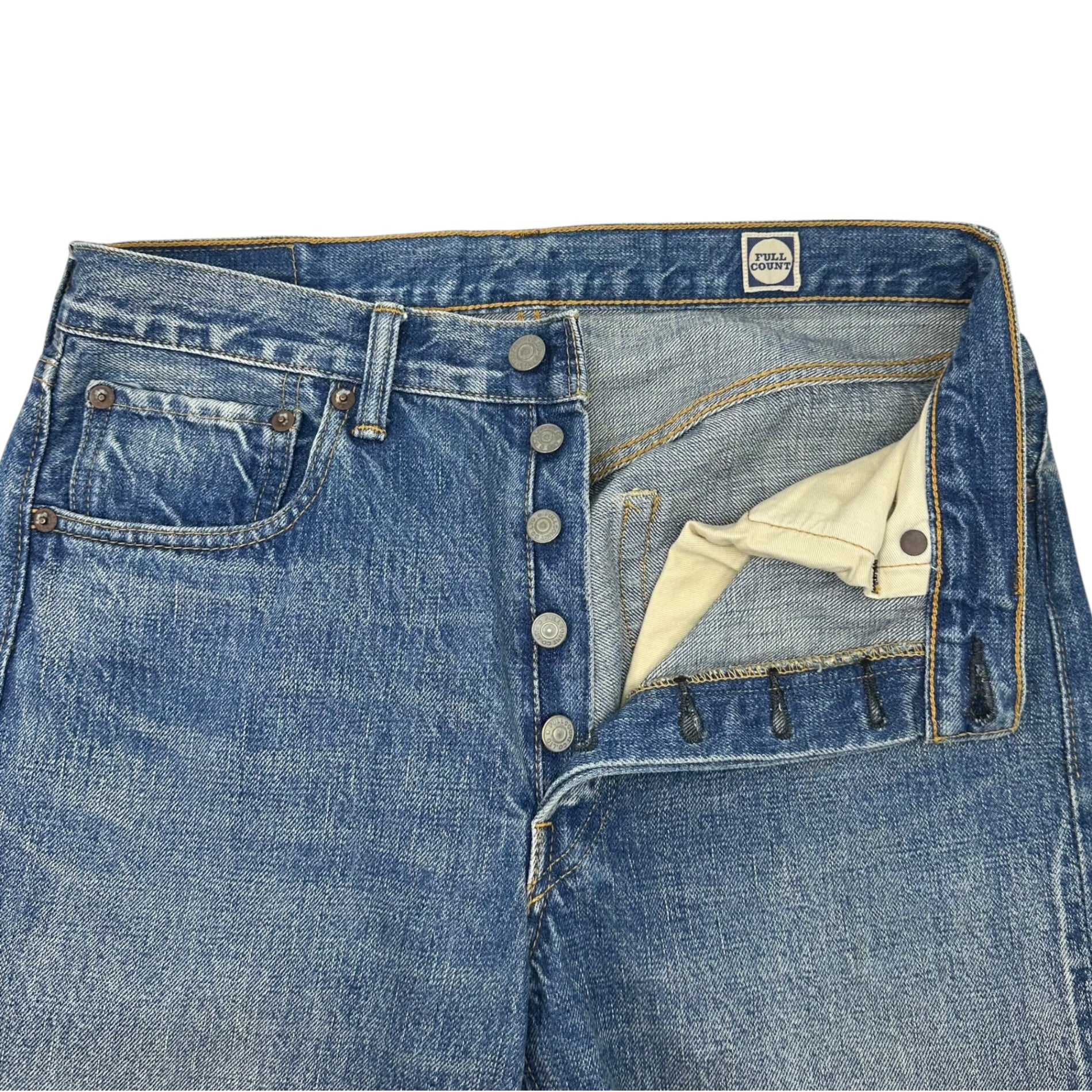 FULLCOUNT(フルカウント) 1102-Fade Straight Denim “Fade” フェード ストレート デニム パンツ 1102 30 インディゴ