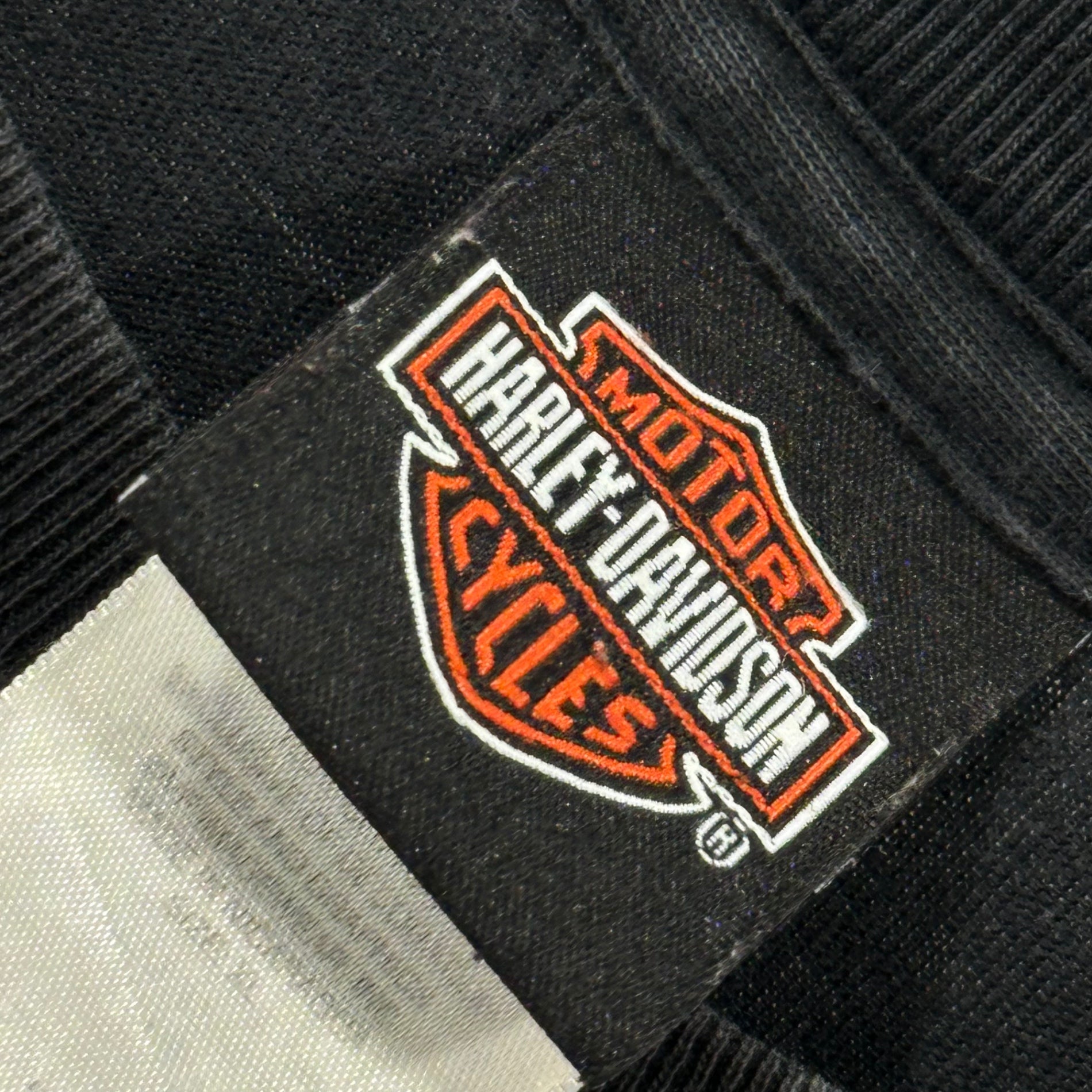 HARLEY DAVIDSON(ハーレーダビッドソン) 2008 Print Tee プリント Tシャツ 表記消(XL程度) ブラック