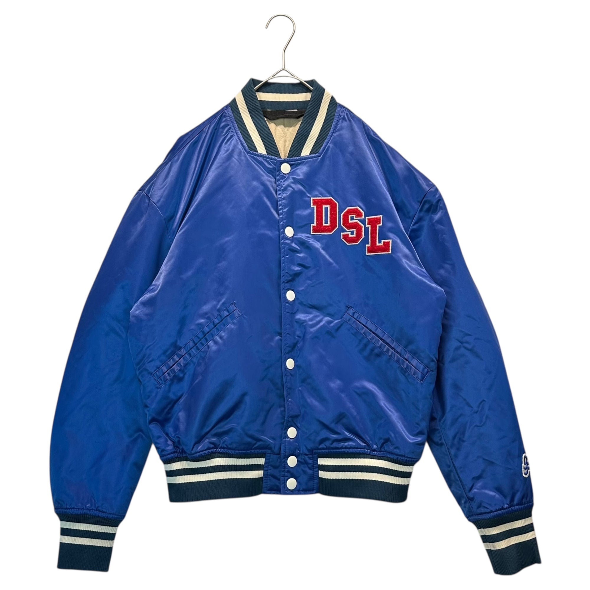 DIESEL(ディーゼル) 21AW Vercity Bomber Jacket バーシティー ボンバー ジャケット 0BBAG S ブルー