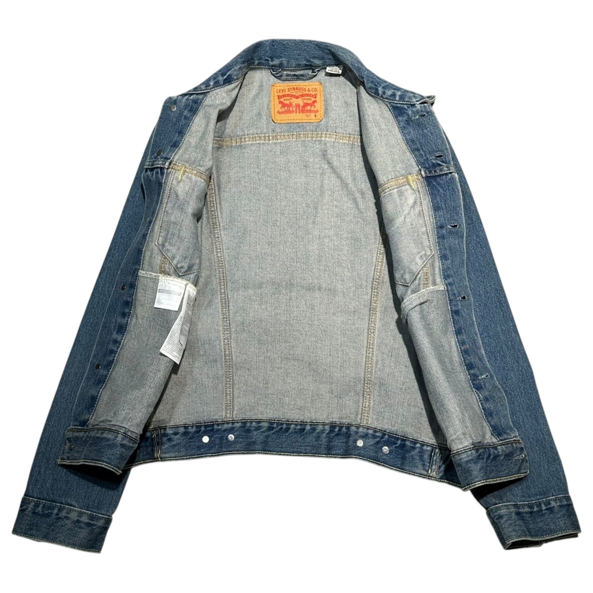 Levi's(リーバイス) TYPE 3 DENIM TRUCKER JACKET サード デニム トラッカー ジャケット 72334-0130 S ライトインディゴ 3rd