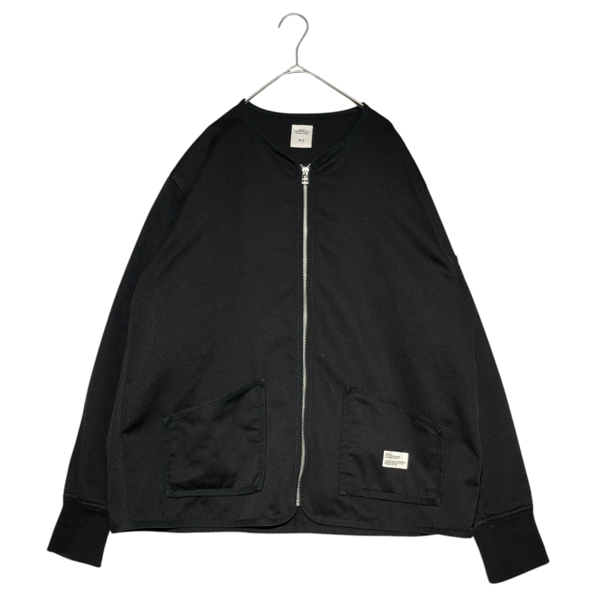 BEDWIN(ベドウィン) dickies collaboration collarless zip-up blouson ディッキーズ コラボ ノーカラー ジップアップ ブルゾン 2(M) ブラック