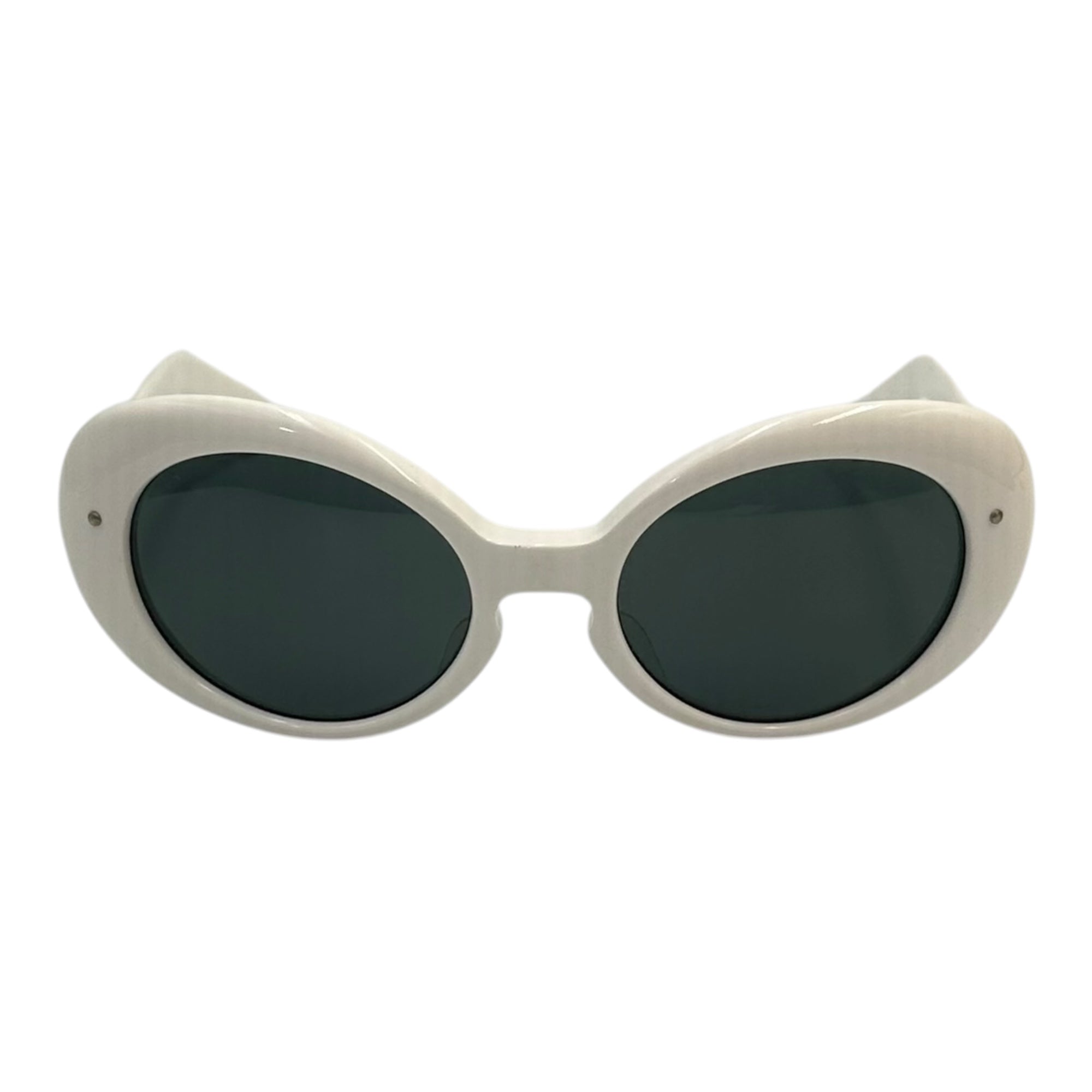 NUMBER (N)INE(ナンバーナイン) 2003SS ‘‘TOUCH ME I'M SICK‘‘ Cart Sunglasses カート サングラス カート期 ホワイト 00's Archive アーカイブ