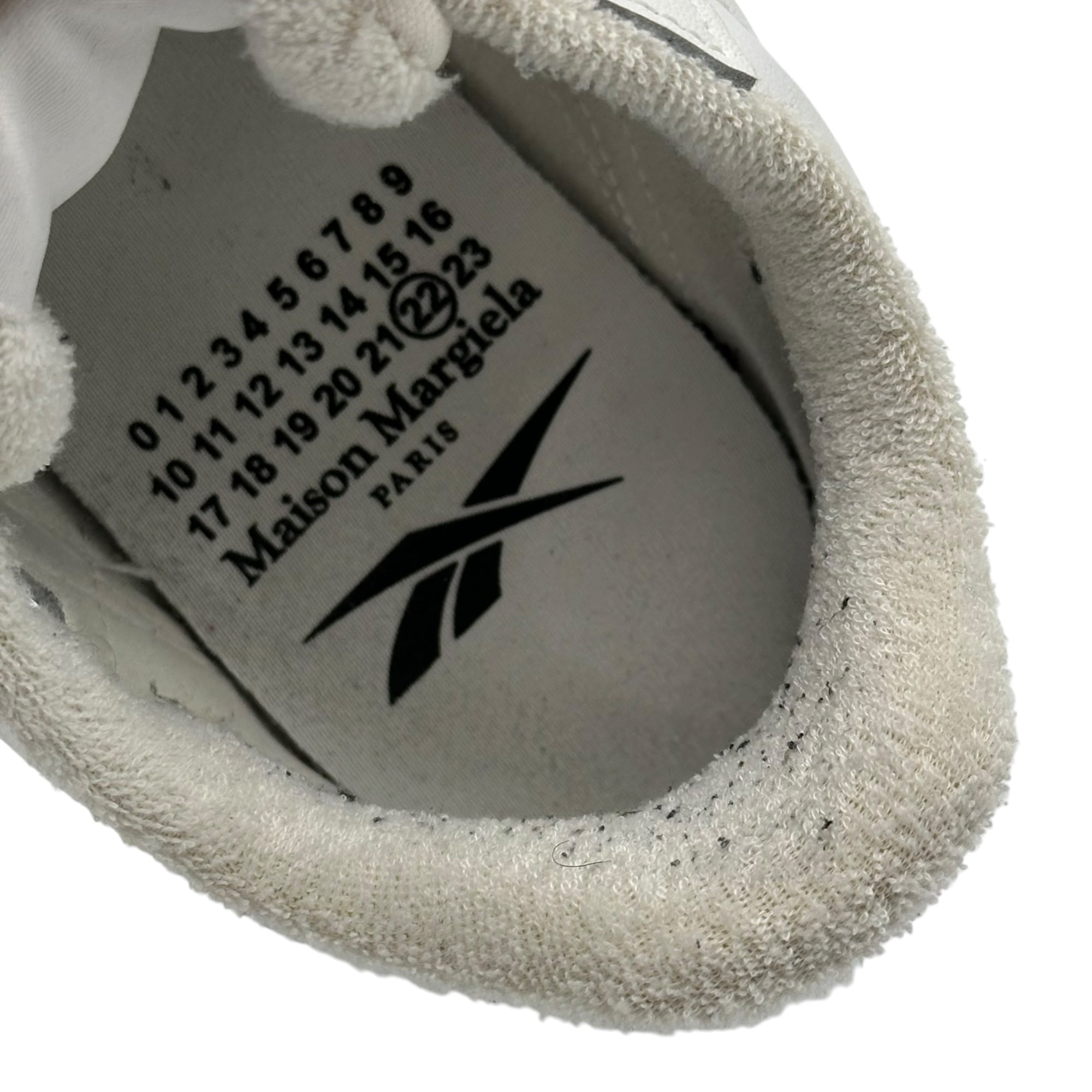 Maison Margiela × Reebok(メゾンマルジェラ × リーボック) Tabi Sneaker 足袋 ローカット スニーカー GX5137 41(26.5cm) ホワイト