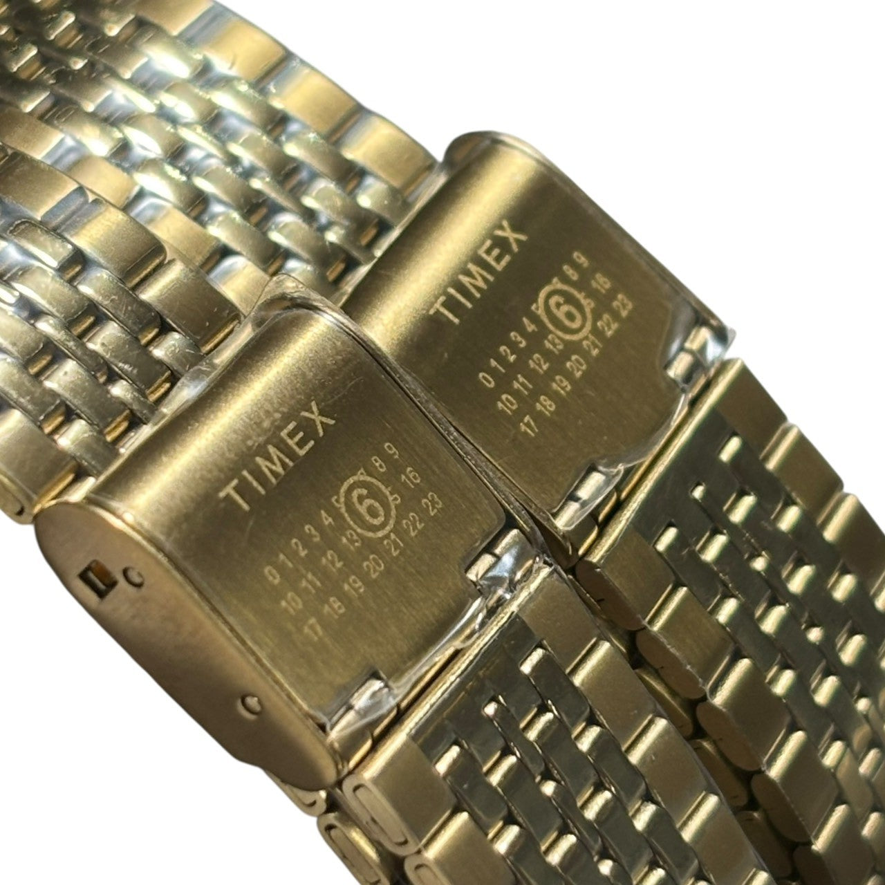 MM6 Maison Margiela × TIMEX(エムエムシックス × タイメックス) T80 gift set w/extra bracelet S33YW0002 M10062 ONE SIZE ゴールド