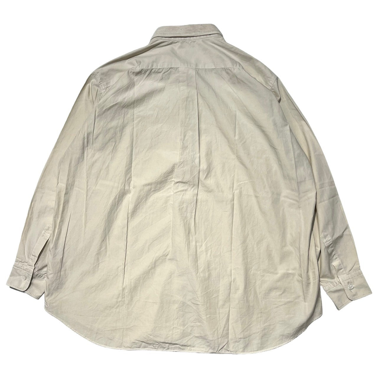 COMME des GARCONS HOMME(コムデギャルソンオム) 90's  corduroy switching shirt コーデュロイ 切替 シャツ 田中オム 表記無し(L程度) ベージュ AD1991 90年代 長袖