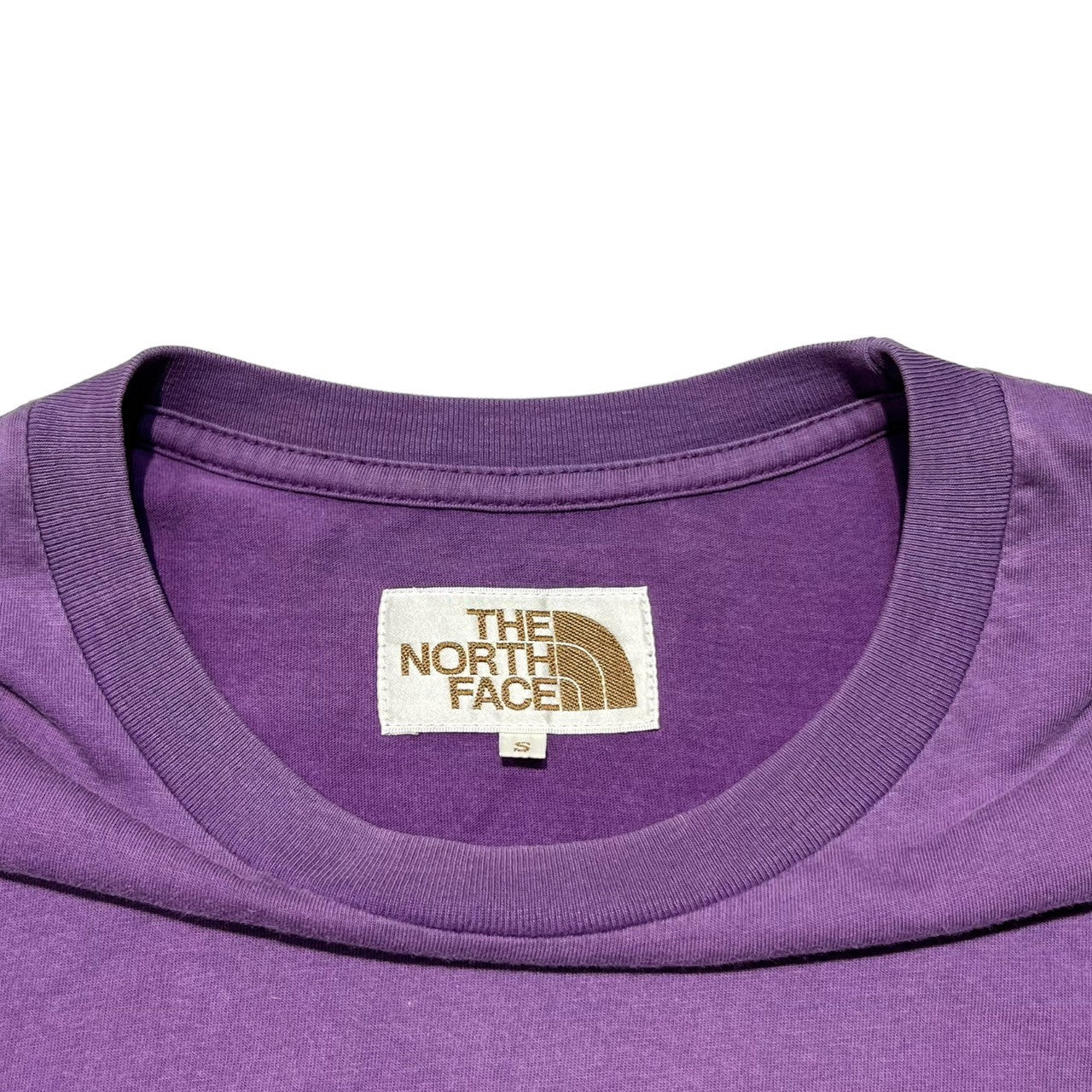 THE NORTH FACE(ノースフェイス) 90's Brown tag reproduction fade T-shirt 茶タグ復刻 フェード Tシャツ AT32914 S パープル