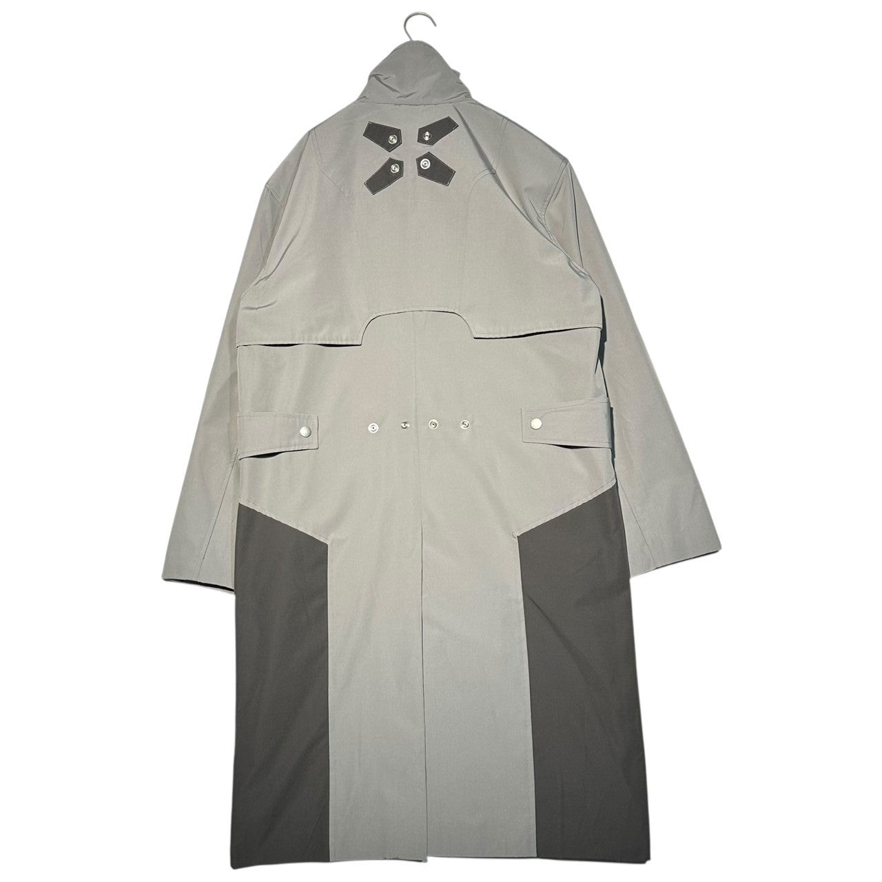 FULL OF SSUN CLOTHING(フルオブサンクロージング)  24AW LOREM IPSUM NYLON COAT ロレム イプサム ナイロン コート L程度 グレー