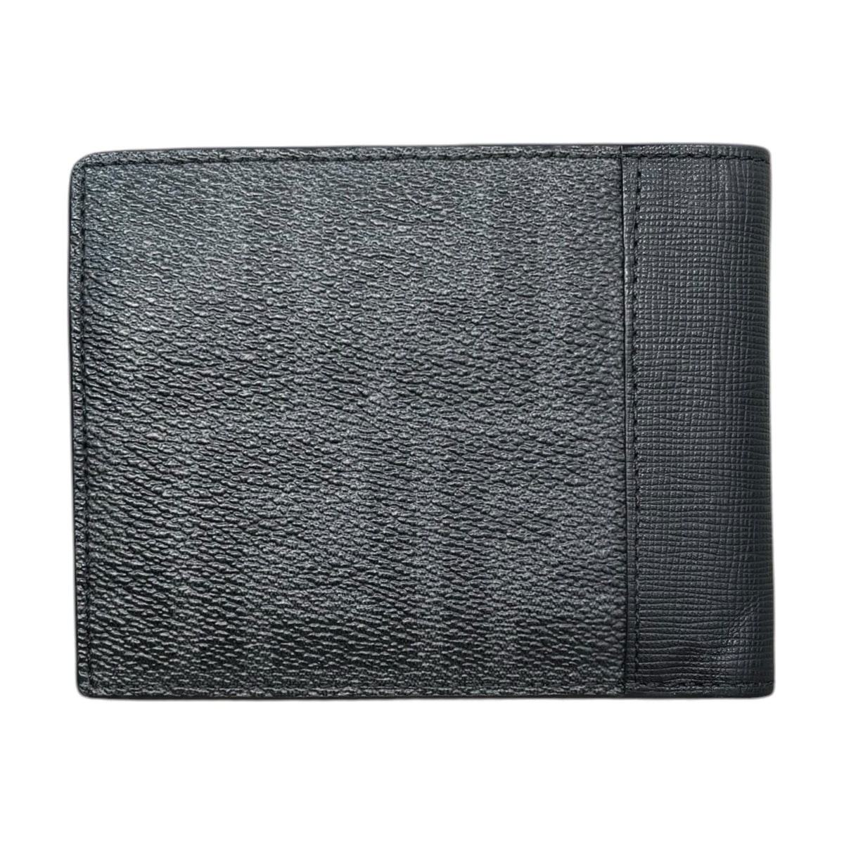 FENDI(フェンディ) Zucca print bi-fold wallet ズッカ柄 2つ折り財布 7M0001 ブラック
