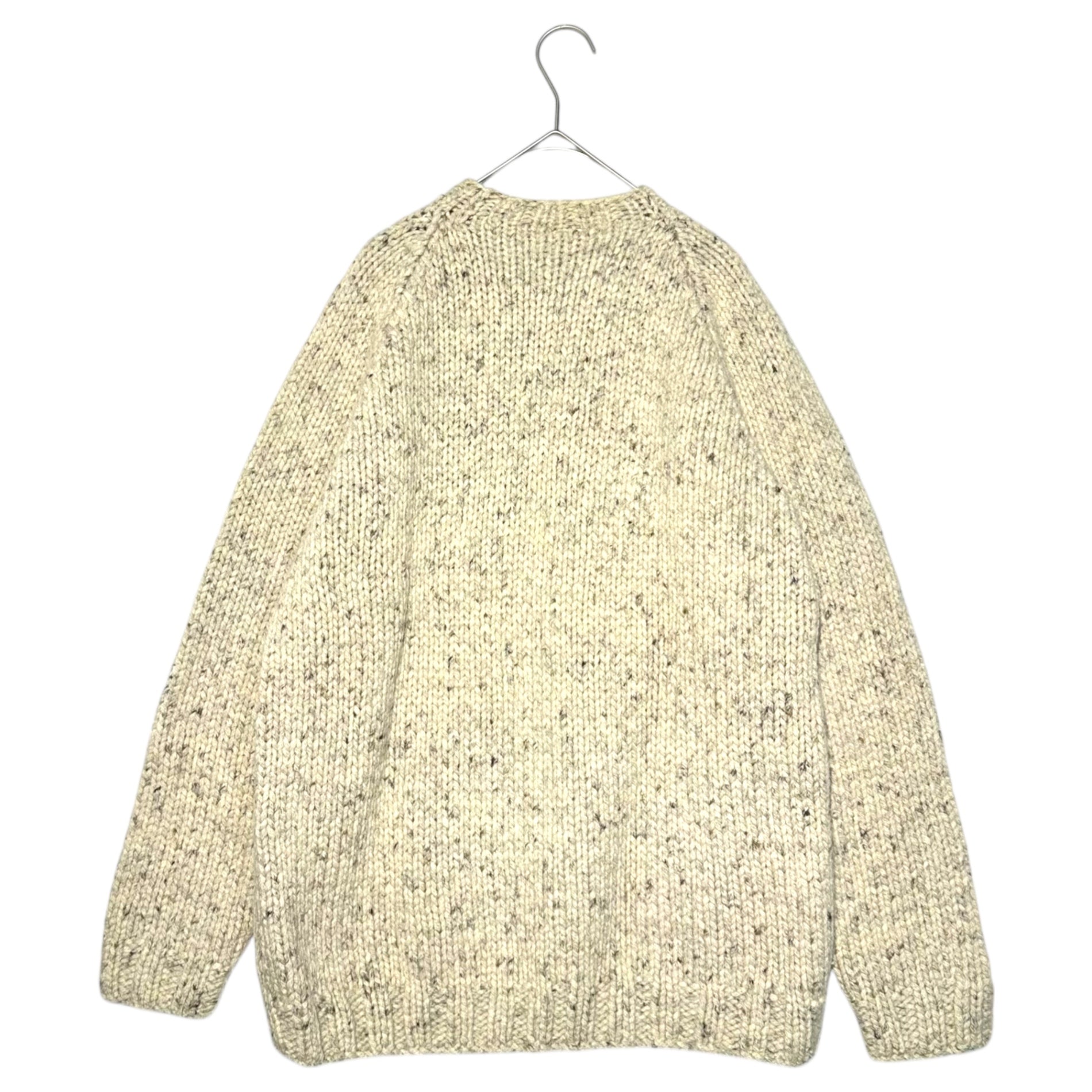 GOODENOUGH(グッドイナフ) 00's Pullover Cable Knit  00年代 プルオーバー ケーブル ニット ローゲージ M アイボリー