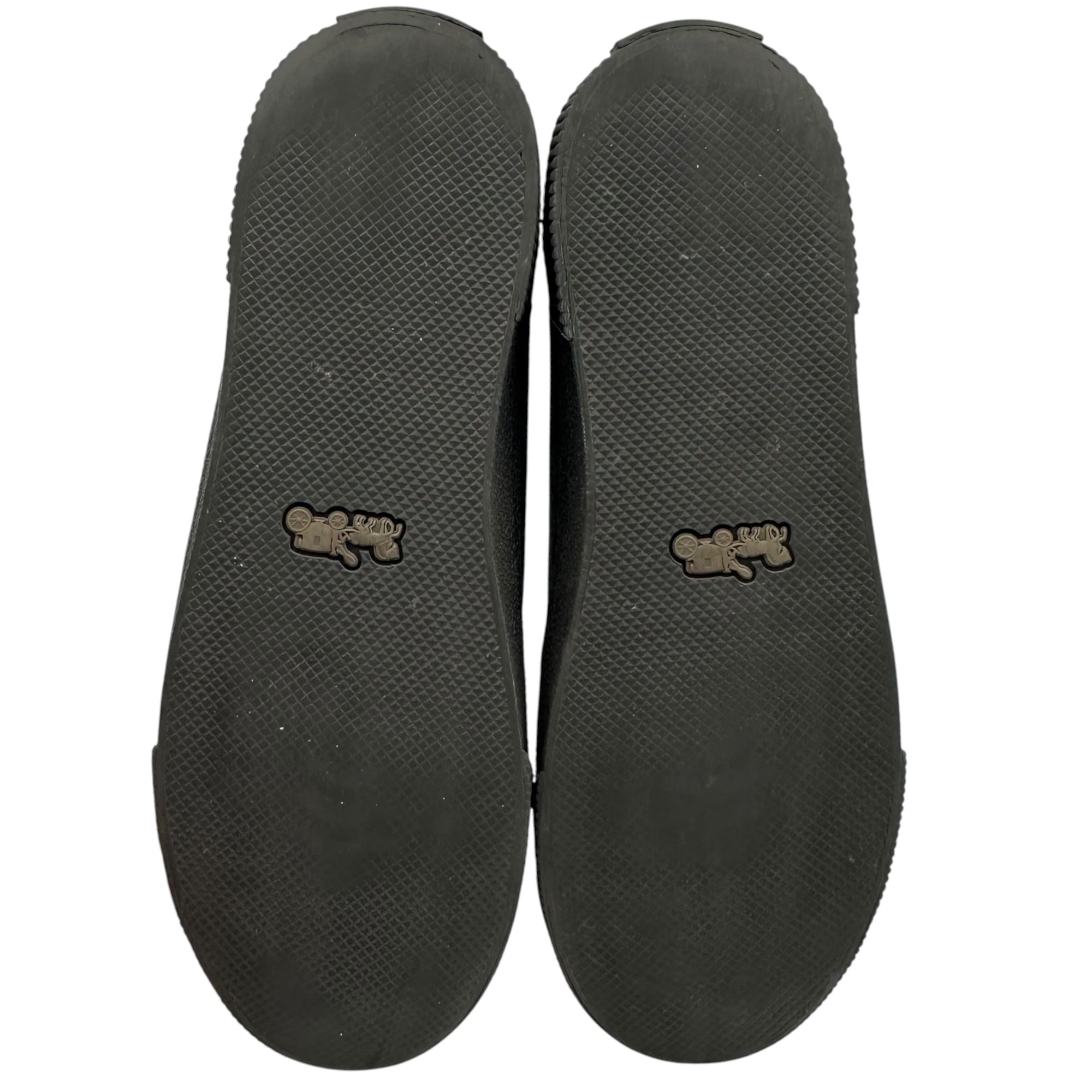 COACH(コーチ) Signature Low-Top Sneakers シグネチャー ローカット スニーカー FG4412 25.5cm グレー×ブラック