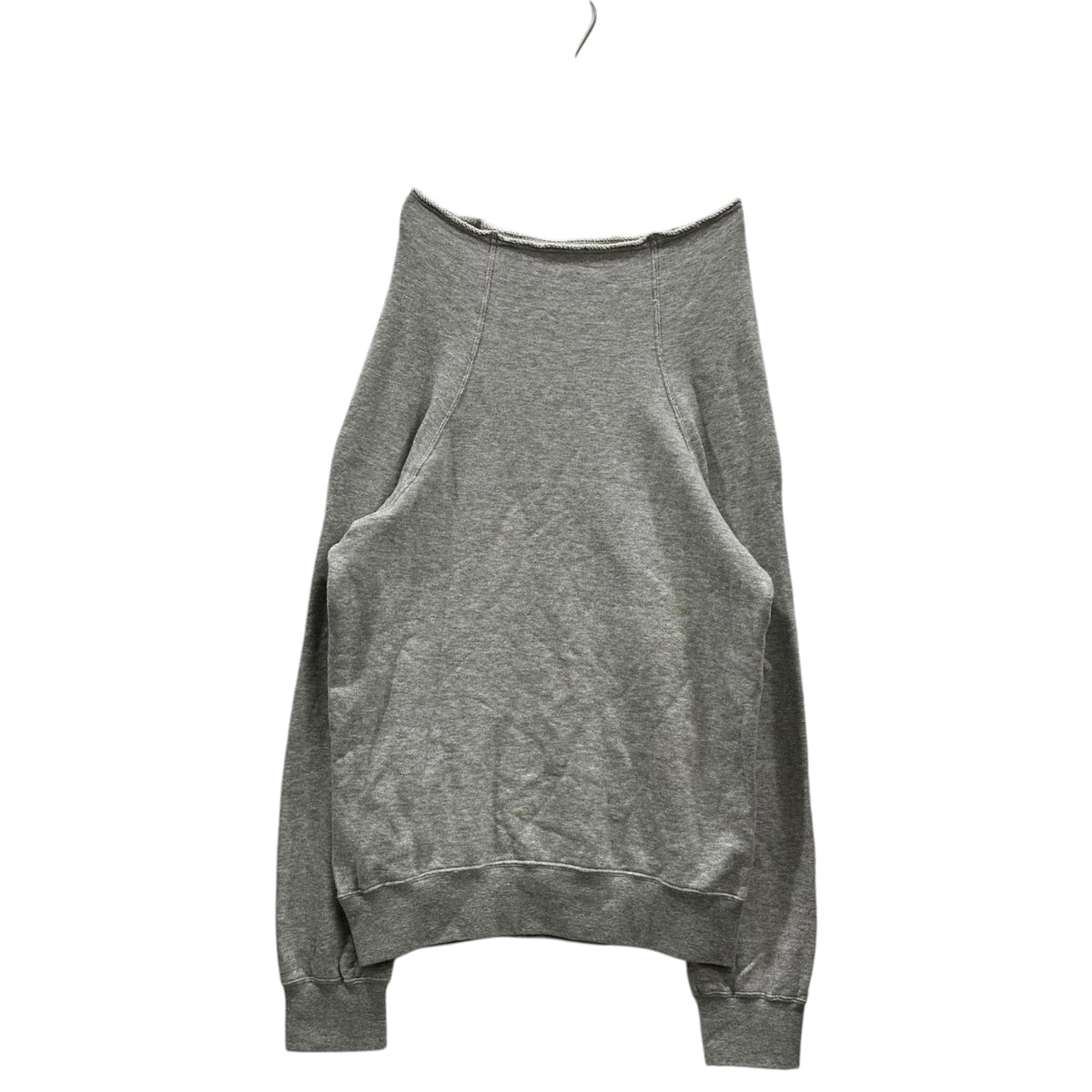 COMME des GARCONS(コムデギャルソン) 2003SS Mock-Neck Raglan Sweatshirt モックネック ラグラン スウェット GI-T021 FREE グレー AD2002 00s アーカイブ